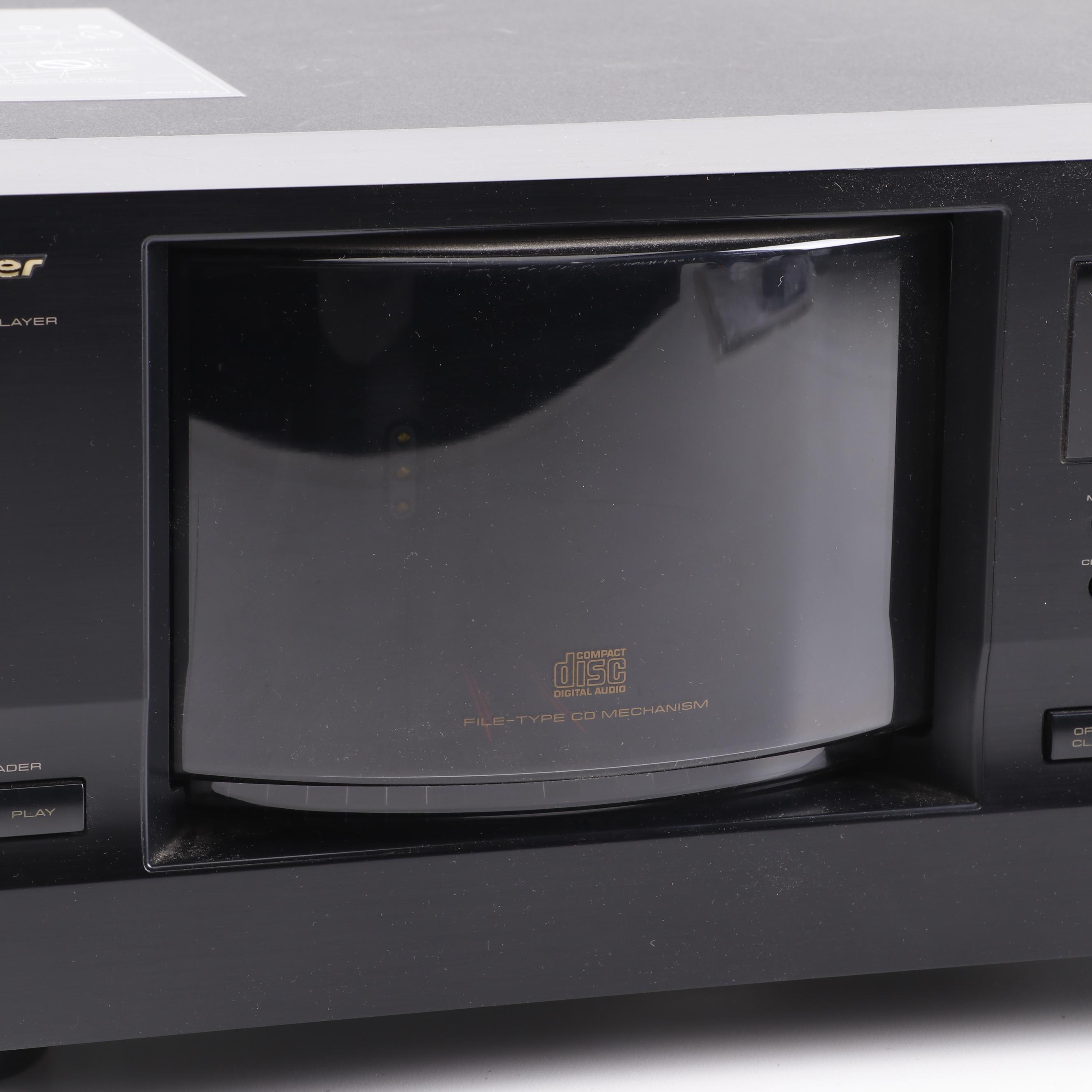 Pioneer File-Type Compact Disk Player PD-F908