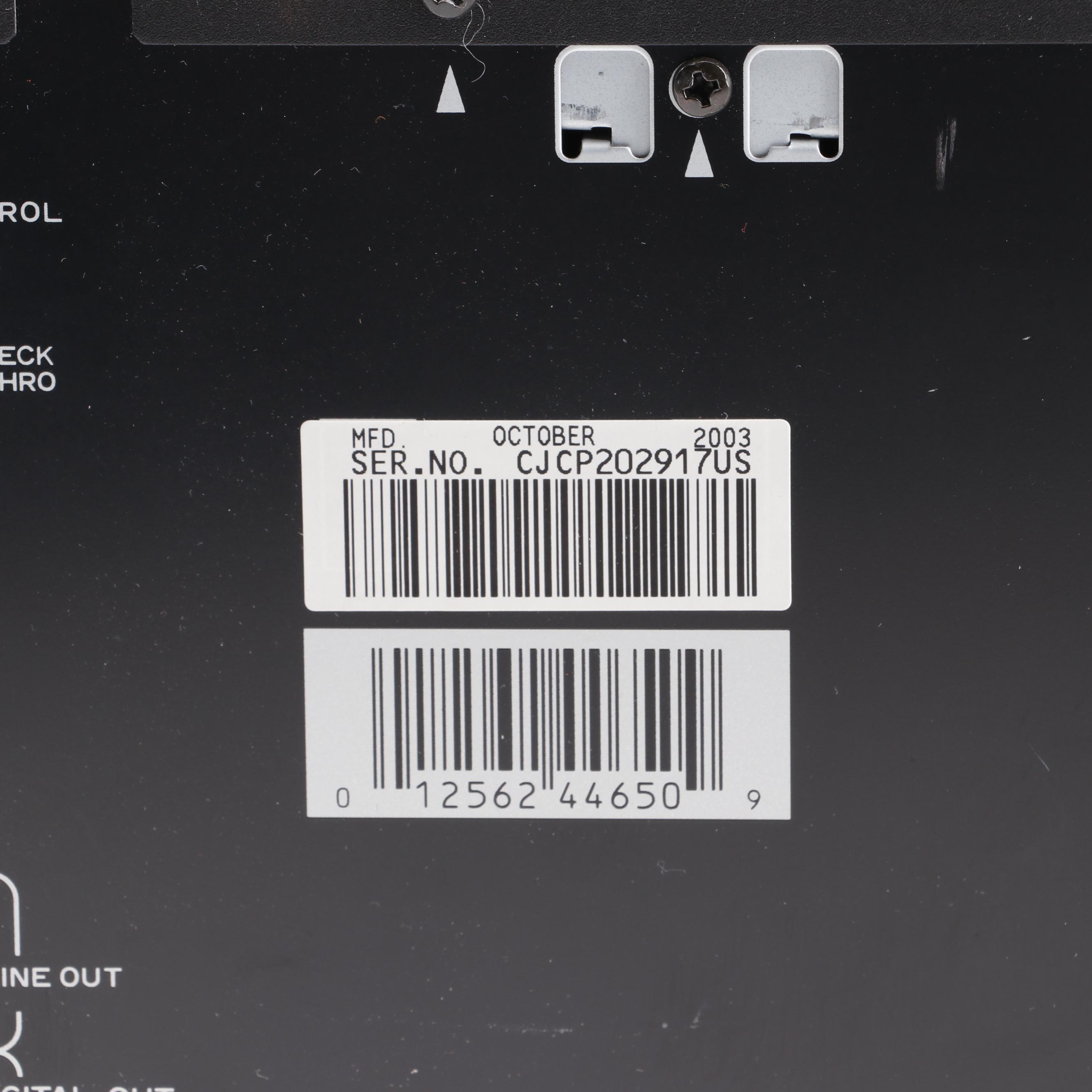 Pioneer File-Type Compact Disk Player PD-F908