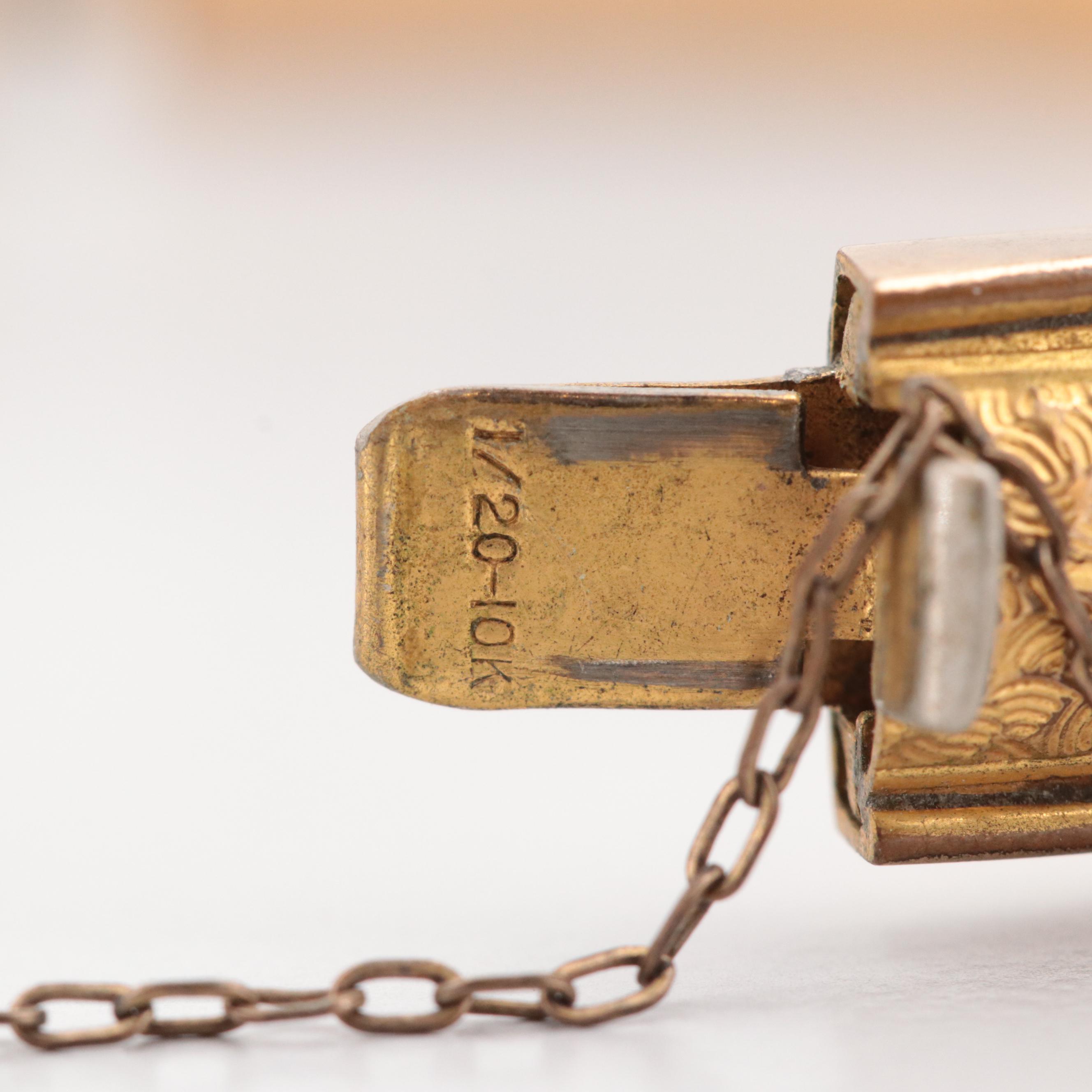 Vintage Gold Filled Bangle Bracelet