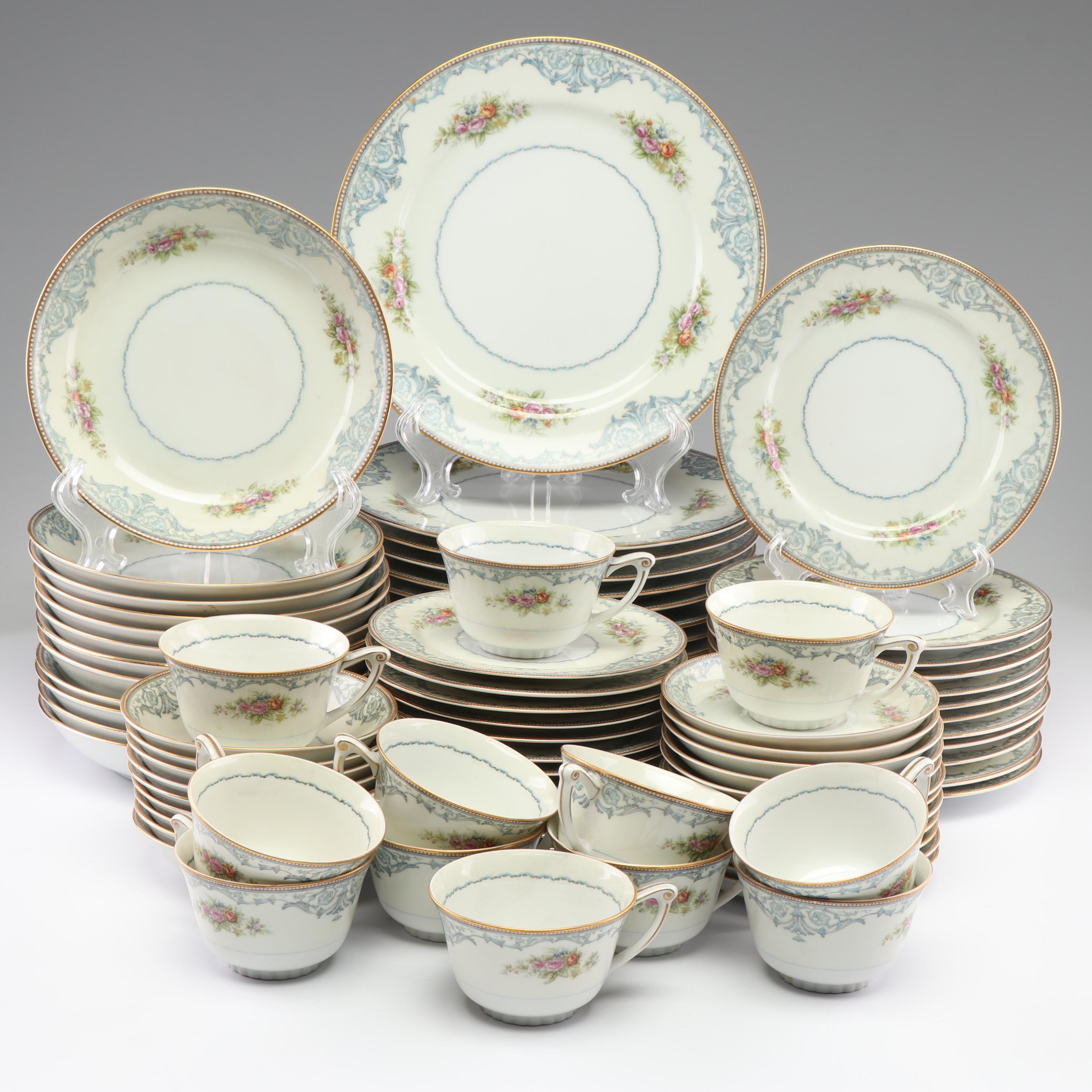 Kingsley (Japan) "Duchess" Porcelain Dinnerware Service of Twelve