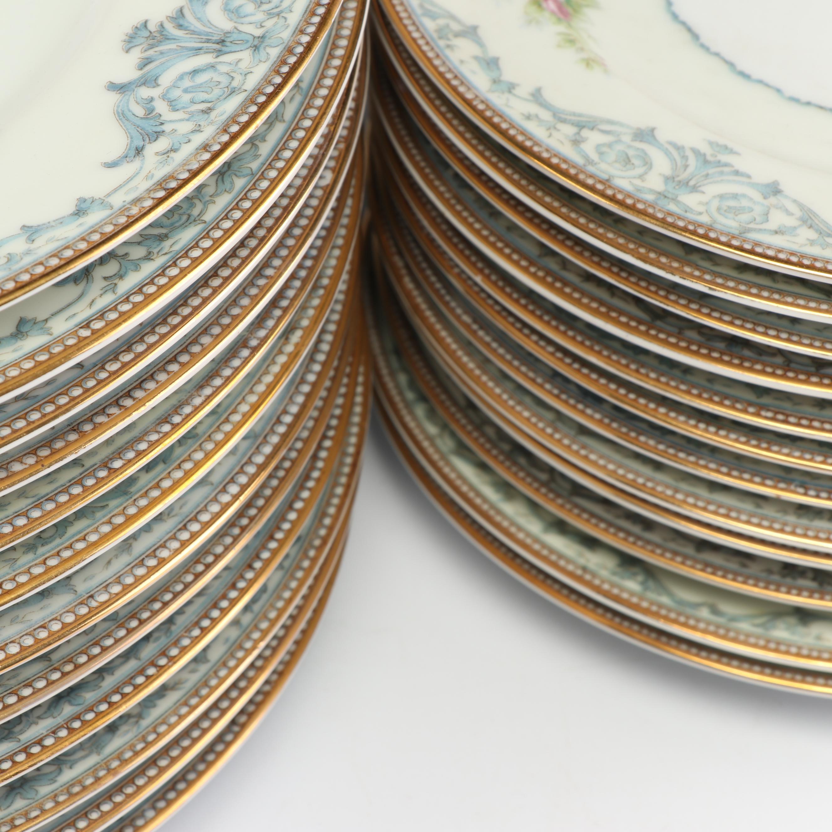 Kingsley (Japan) "Duchess" Porcelain Dinnerware Service of Twelve