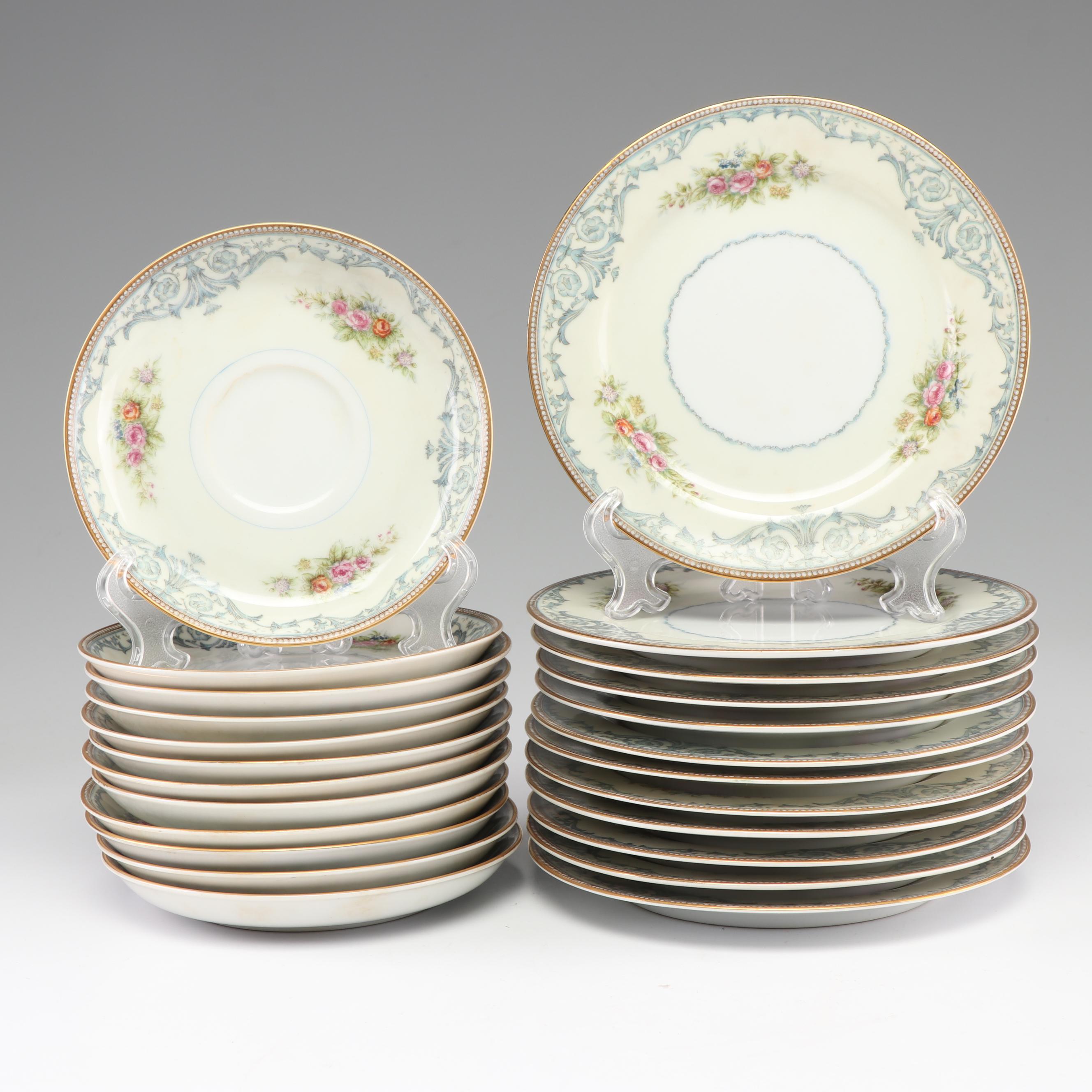 Kingsley (Japan) "Duchess" Porcelain Dinnerware Service of Twelve