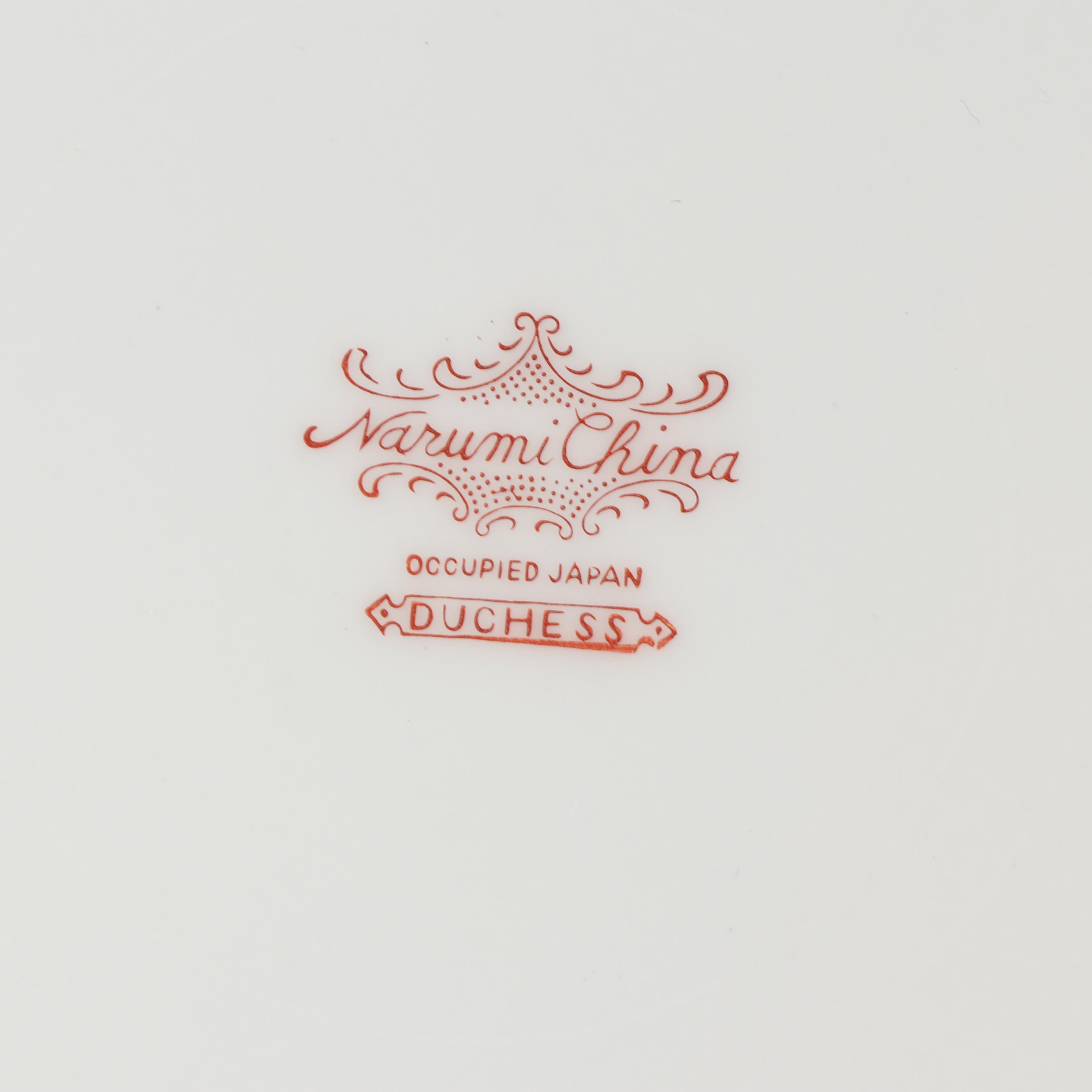 Kingsley (Japan) "Duchess" Porcelain Dinnerware Service of Twelve