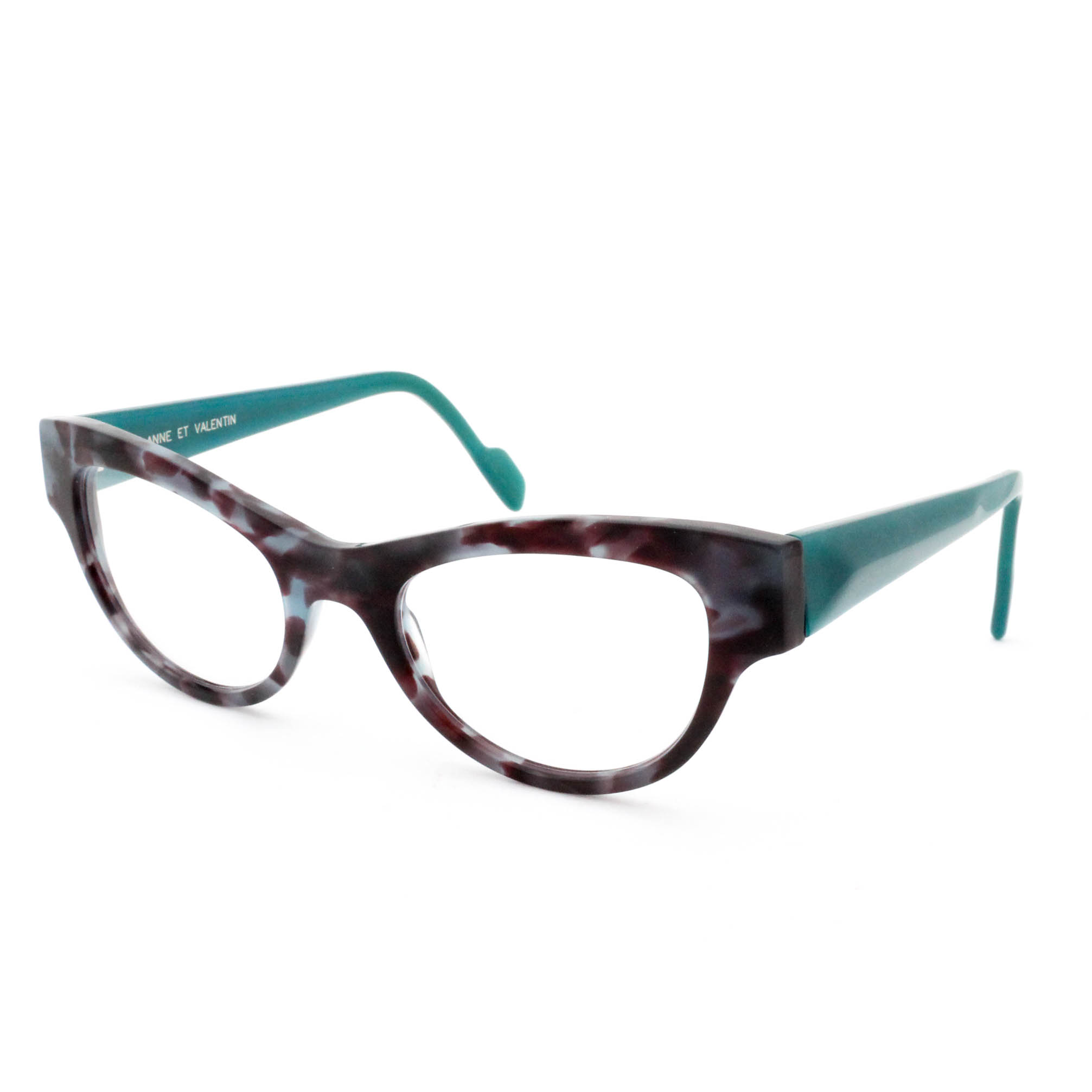 Anne et Valentin "Vamp" Cat Eye Glasses, Made in France
