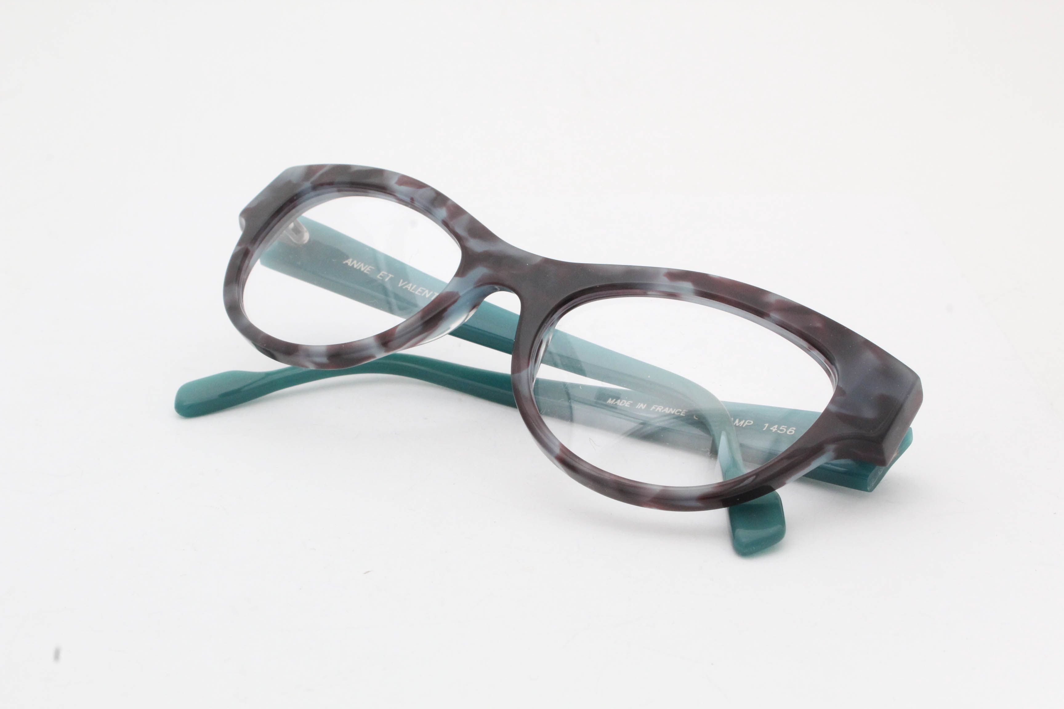 Anne et Valentin "Vamp" Cat Eye Glasses, Made in France