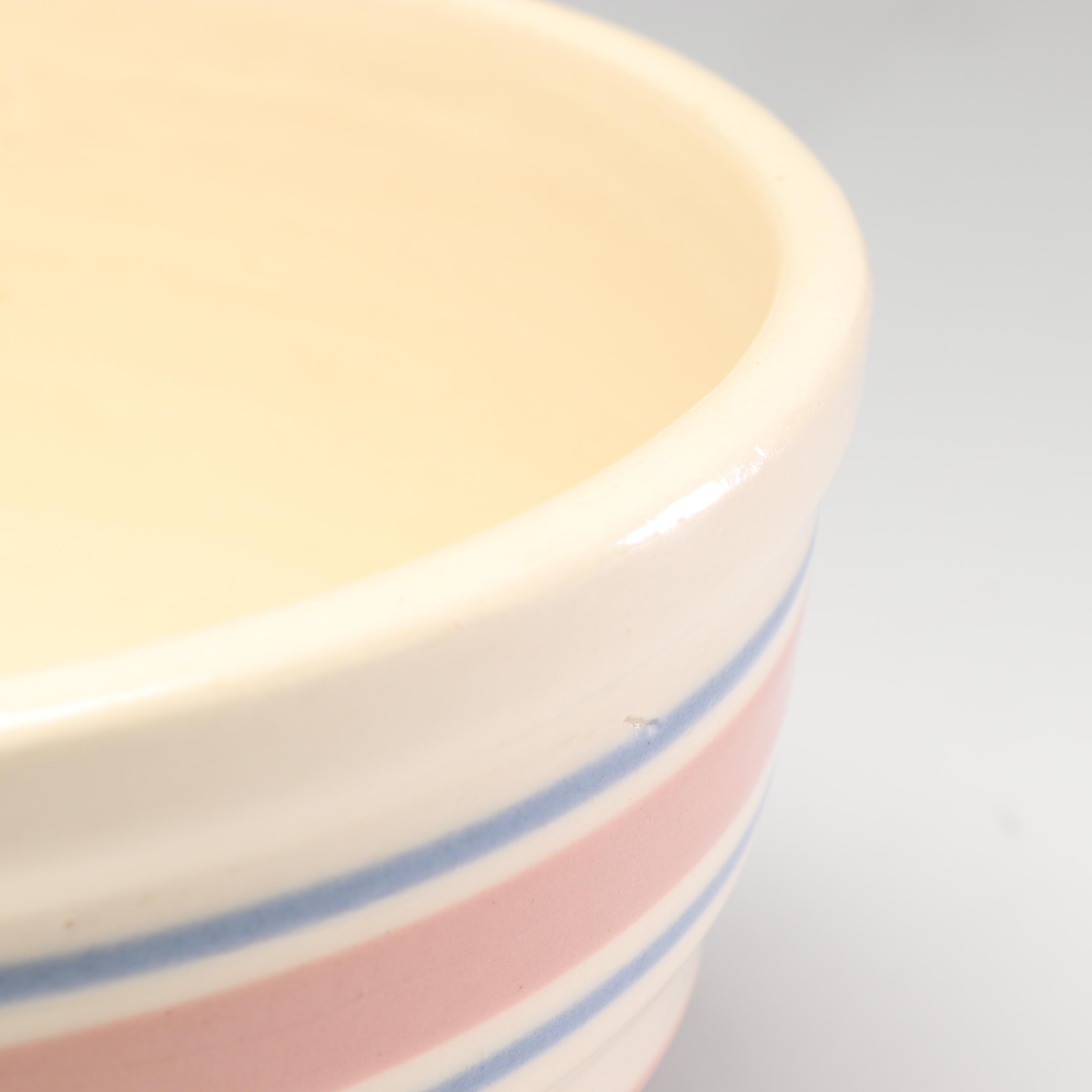 McCoy Stoneware Nesting Mixing Bowls, Mid-Century