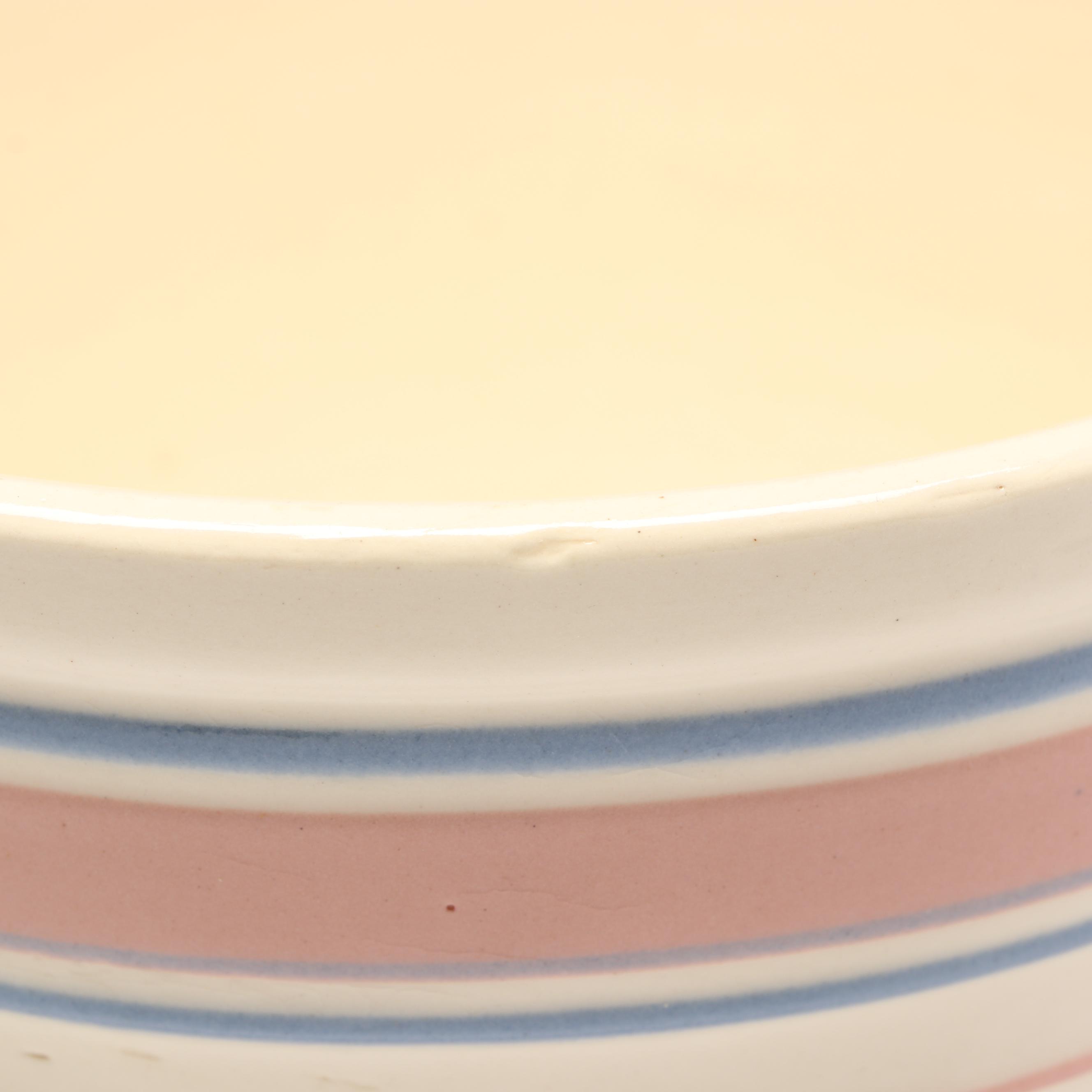 McCoy Stoneware Nesting Mixing Bowls, Mid-Century