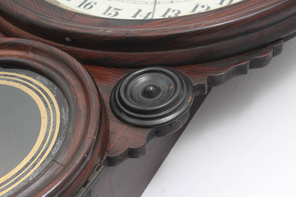 Charles Adams "Standard" Regulator Wall Clock