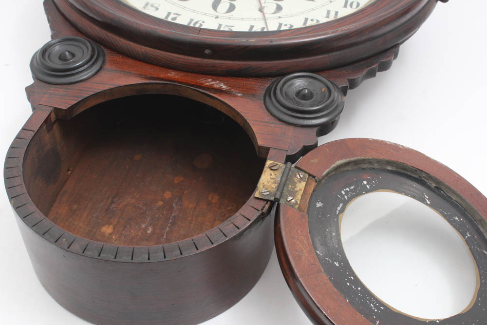 Charles Adams "Standard" Regulator Wall Clock