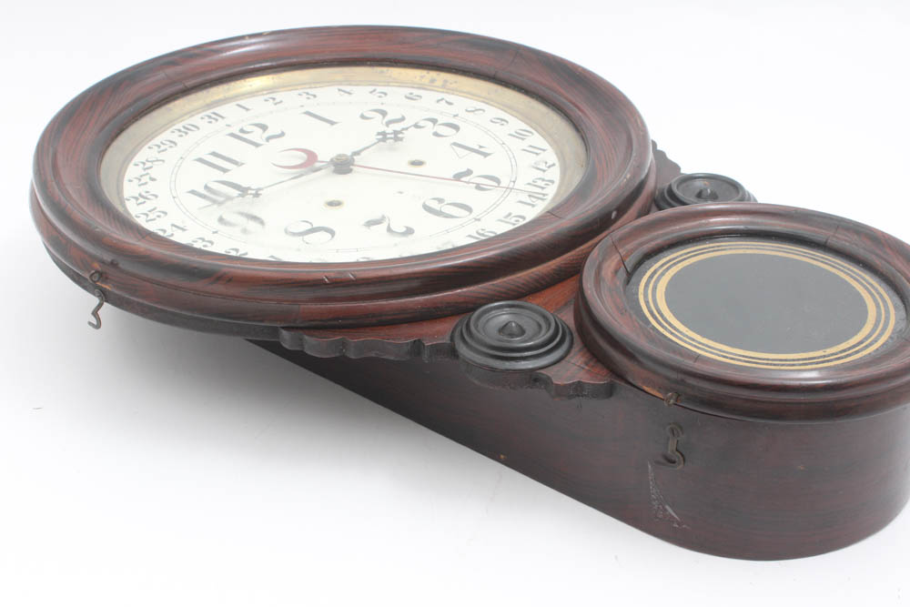 Charles Adams "Standard" Regulator Wall Clock