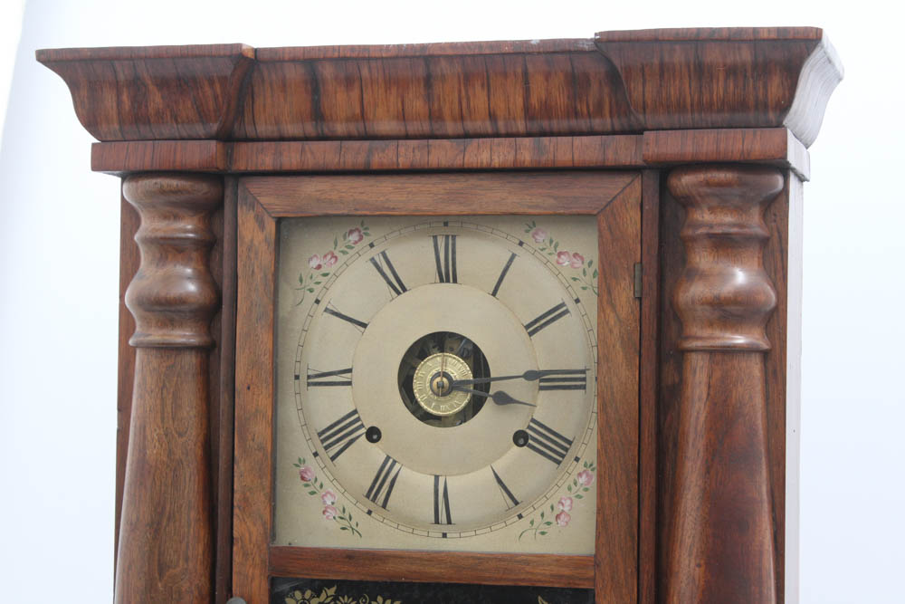 Seth Thomas "Andrew Jackson" Weight Driven Triple Decker Wall Clock