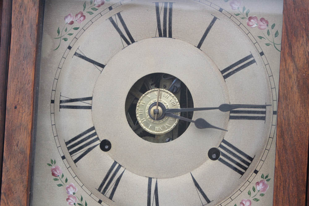 Seth Thomas "Andrew Jackson" Weight Driven Triple Decker Wall Clock