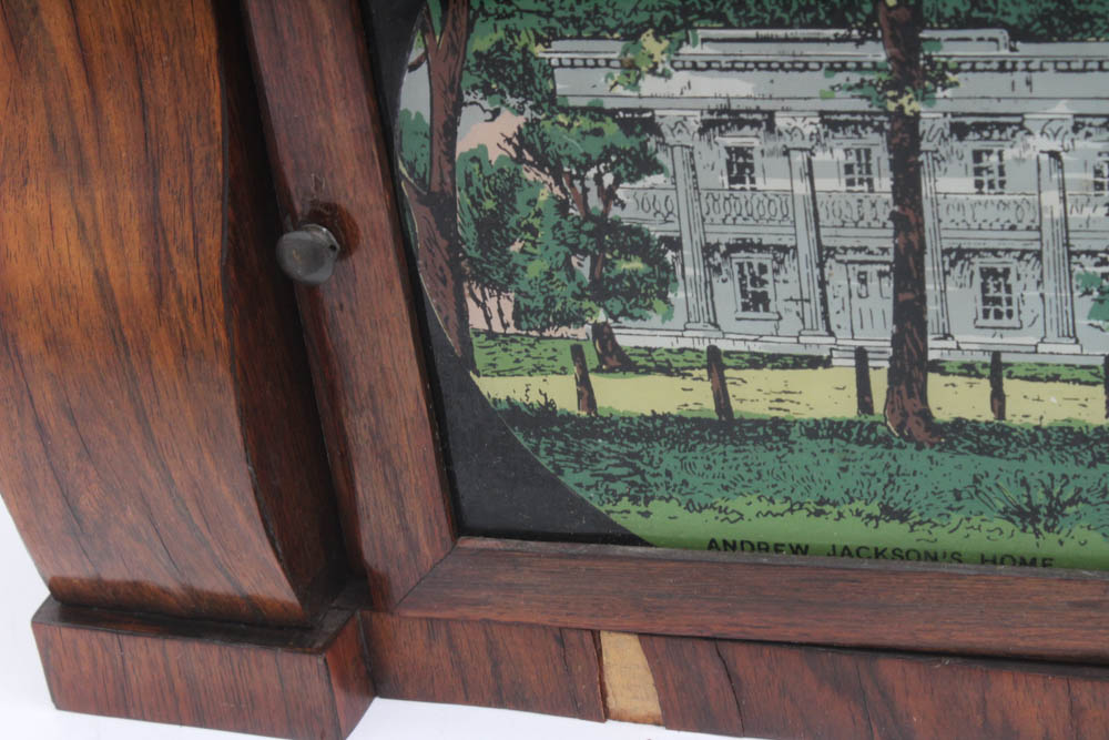 Seth Thomas "Andrew Jackson" Weight Driven Triple Decker Wall Clock