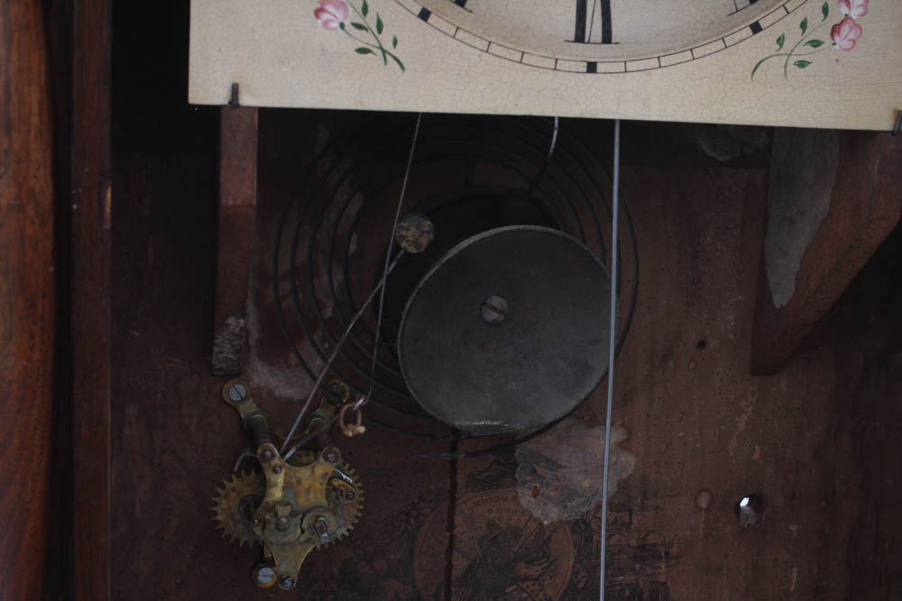 Seth Thomas "Andrew Jackson" Weight Driven Triple Decker Wall Clock