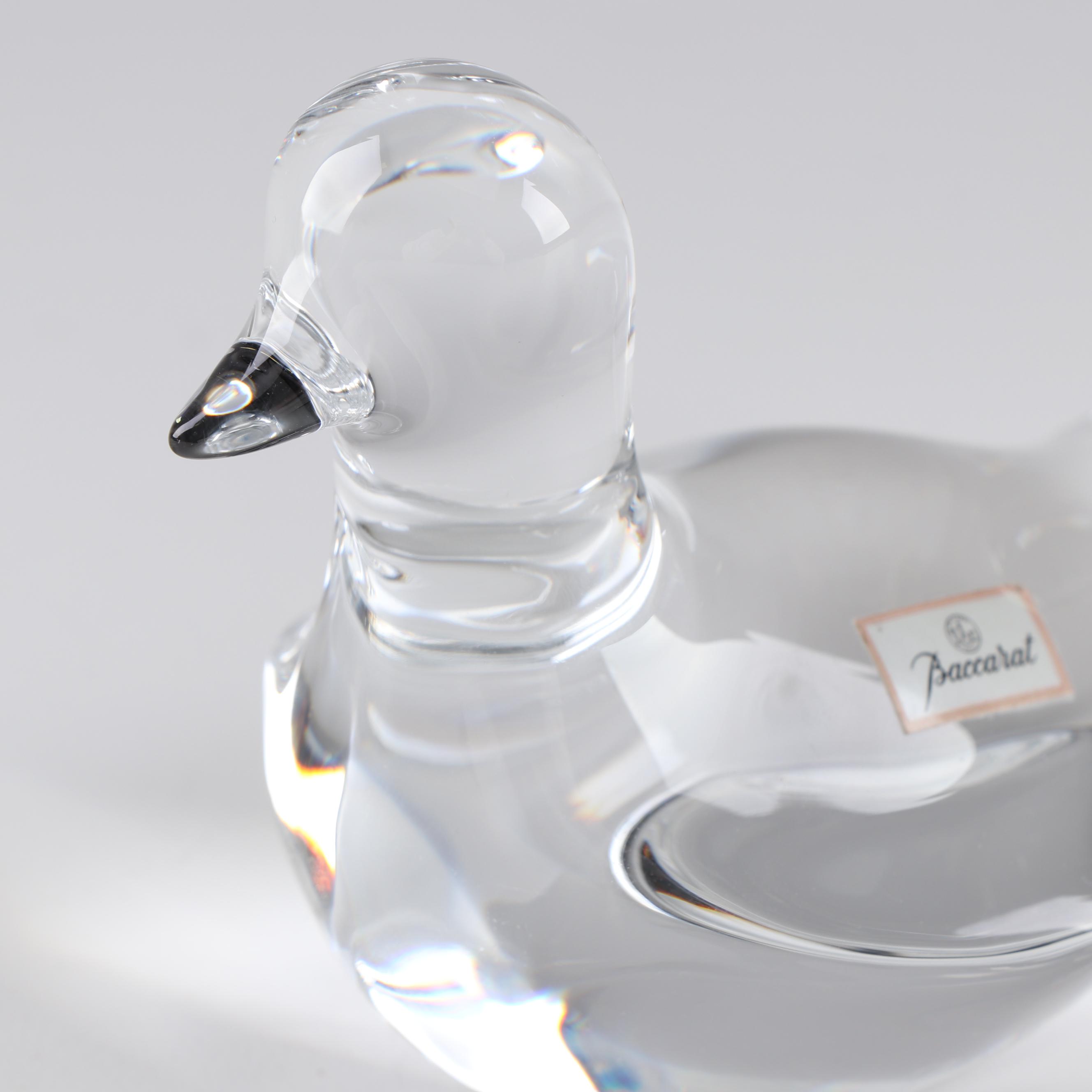 Baccarat Bird Figurine