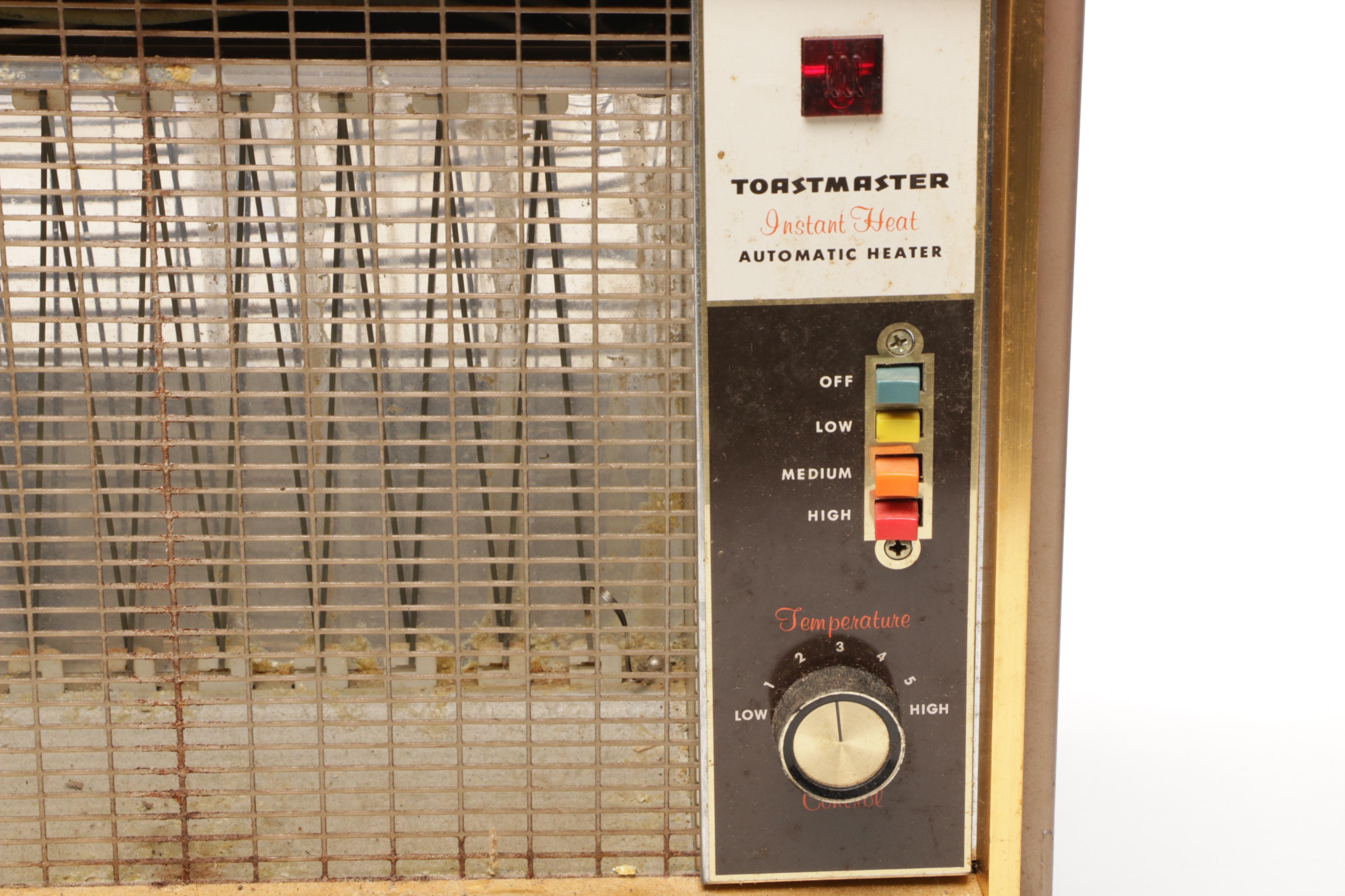 Toastmaster Instant Heat Portable Space Heater From "The Old Man & The Gun"