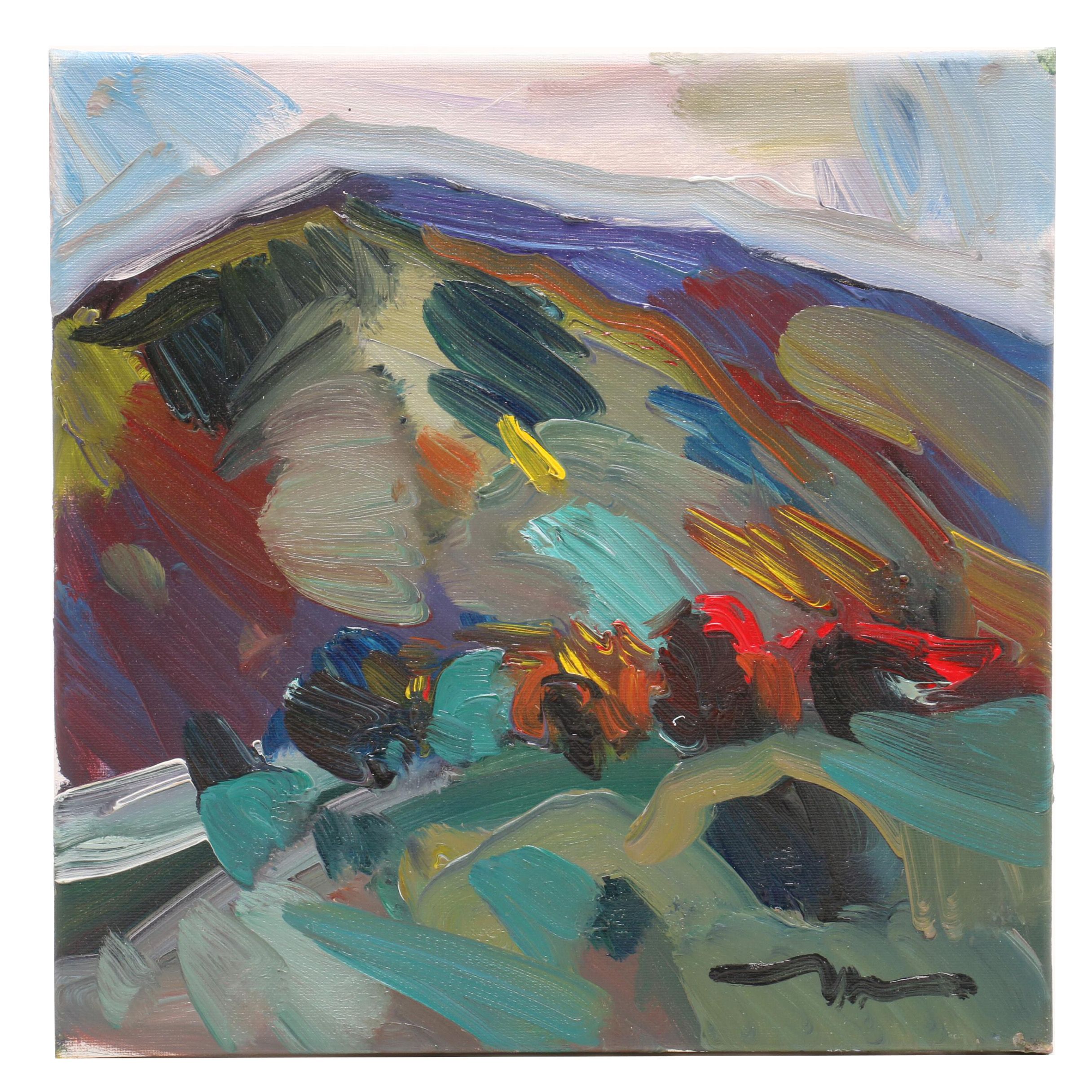 Jose Trujillo Oil Painting "California Impressions"