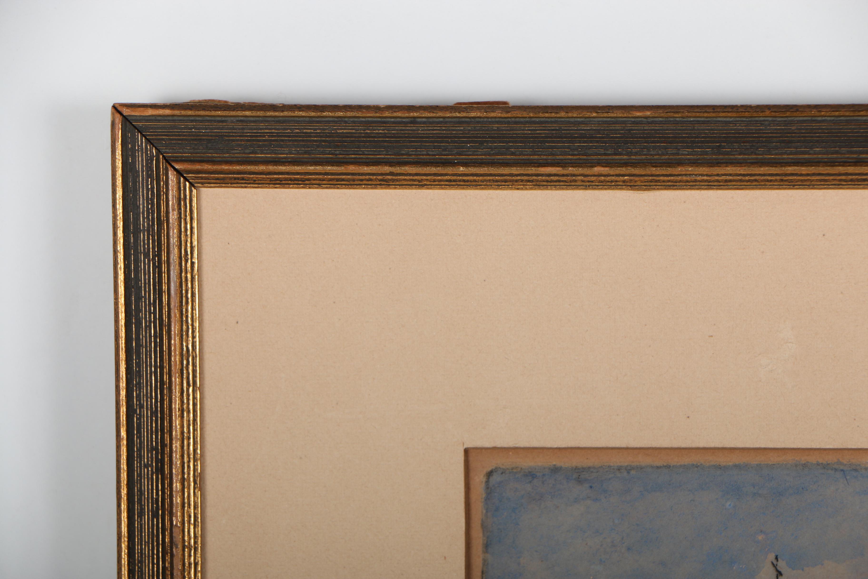 William C. Gillam Hand-Colored Etching "Chartres Cathedral, France"