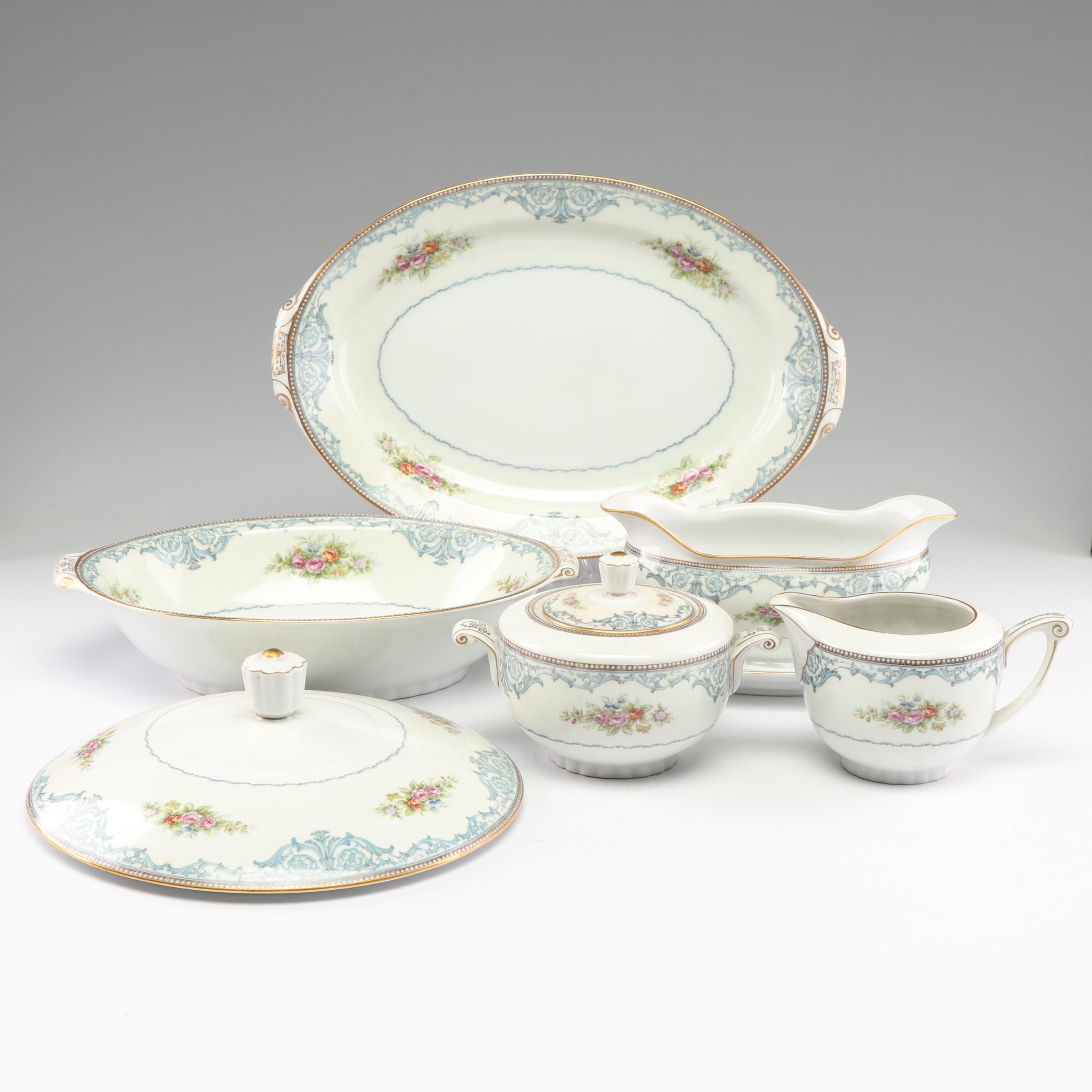 Narumi China "Duchess" Dinnerware, Circa 1940