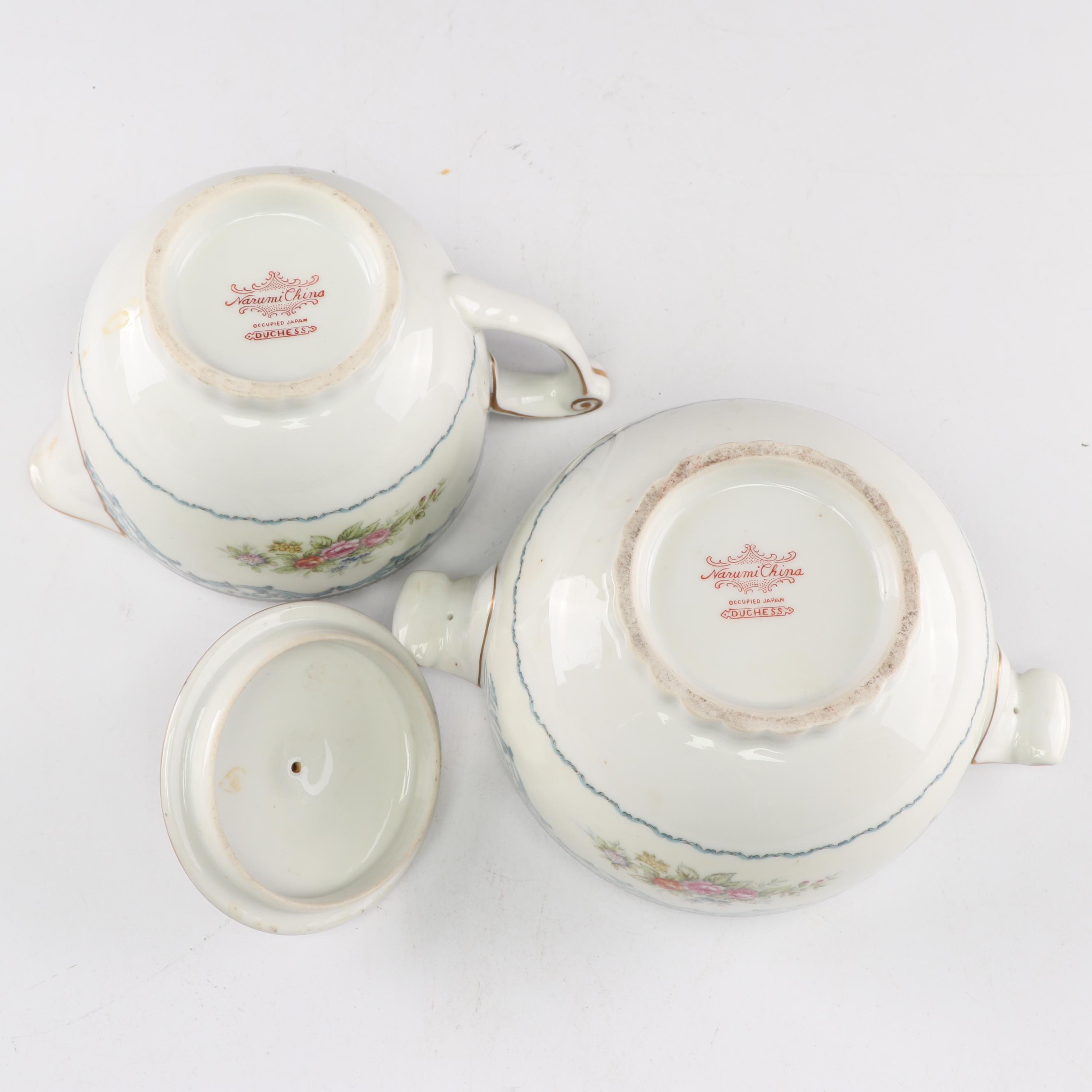 Narumi China "Duchess" Dinnerware, Circa 1940