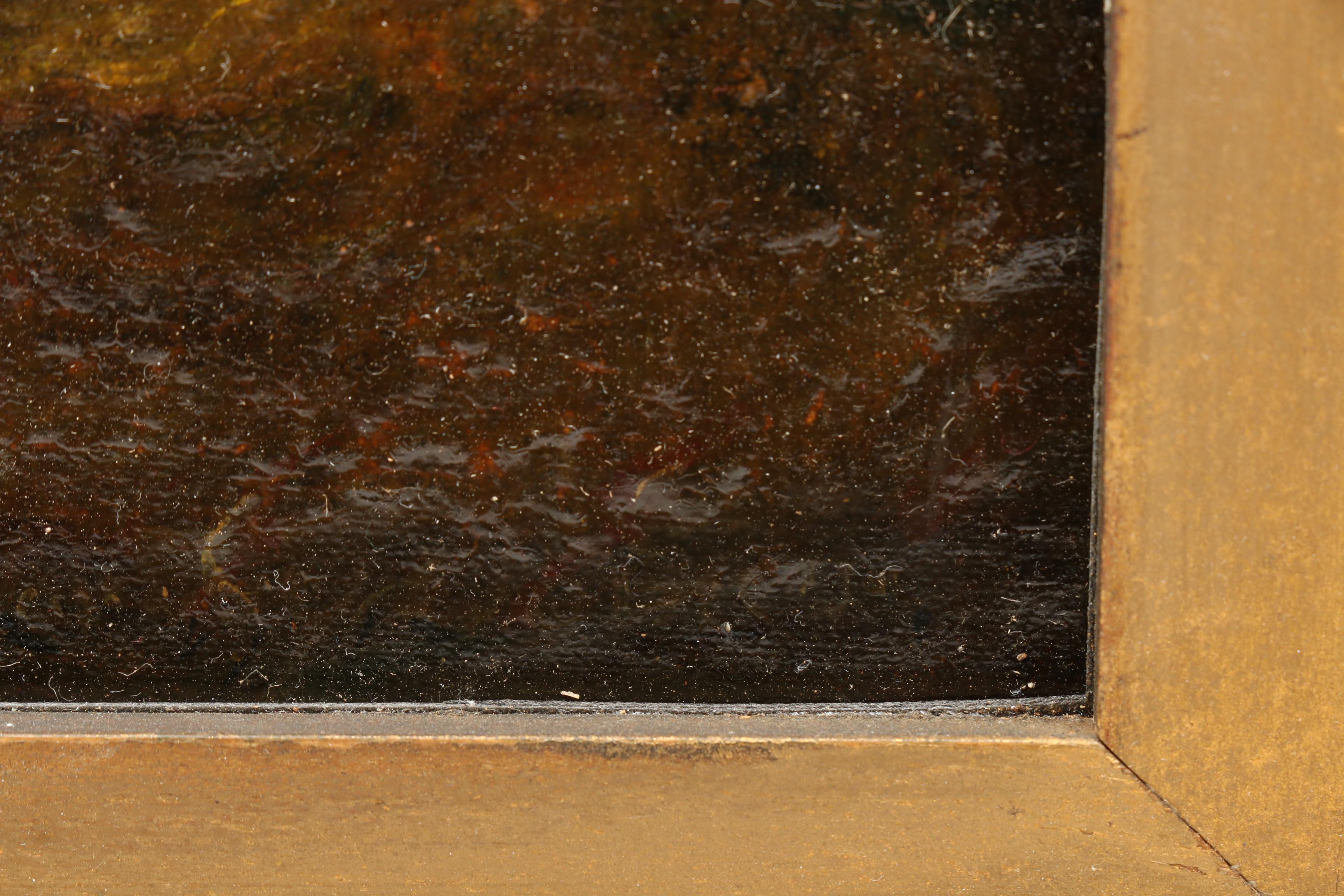 Harvey Joiner Landscape within Cherokee Park Oil Painting