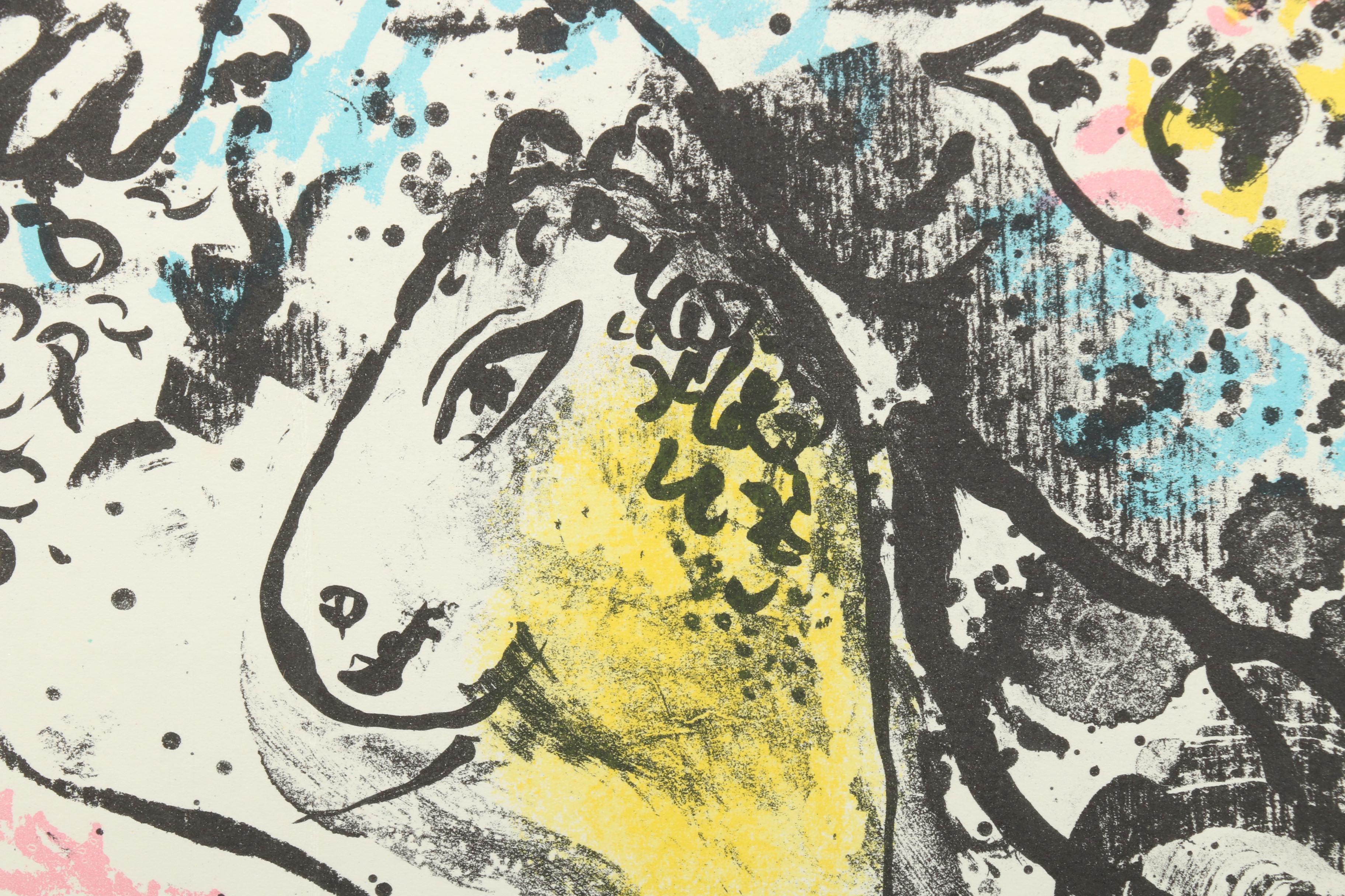 Marc Chagall Lithograph for "Derrière le Miroir"