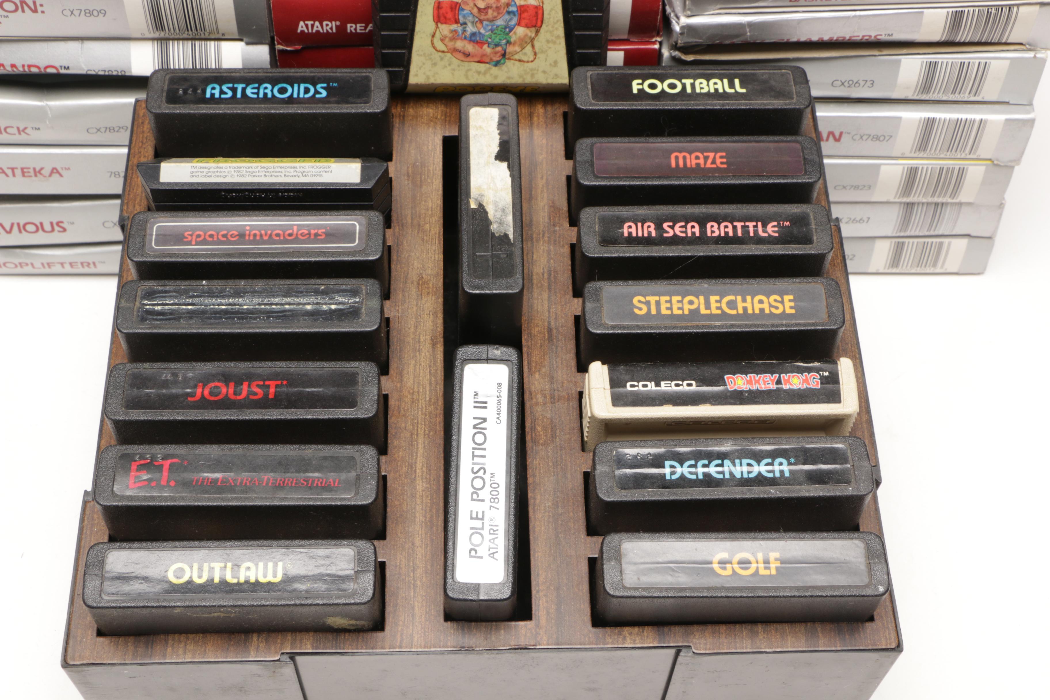 Atari 7800 System with Games