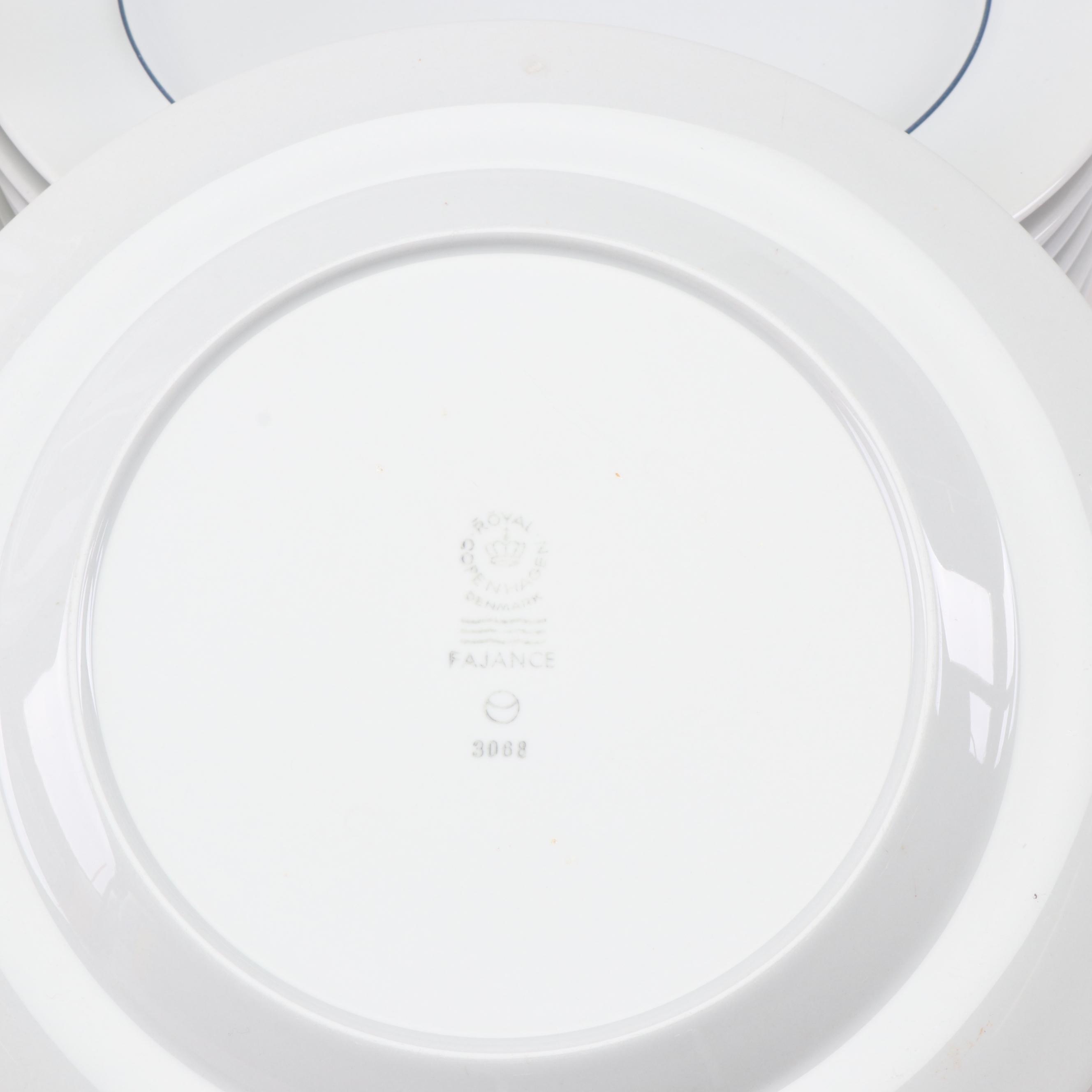 Royal Copenhagen "Fajance" Stone China Dinnerware