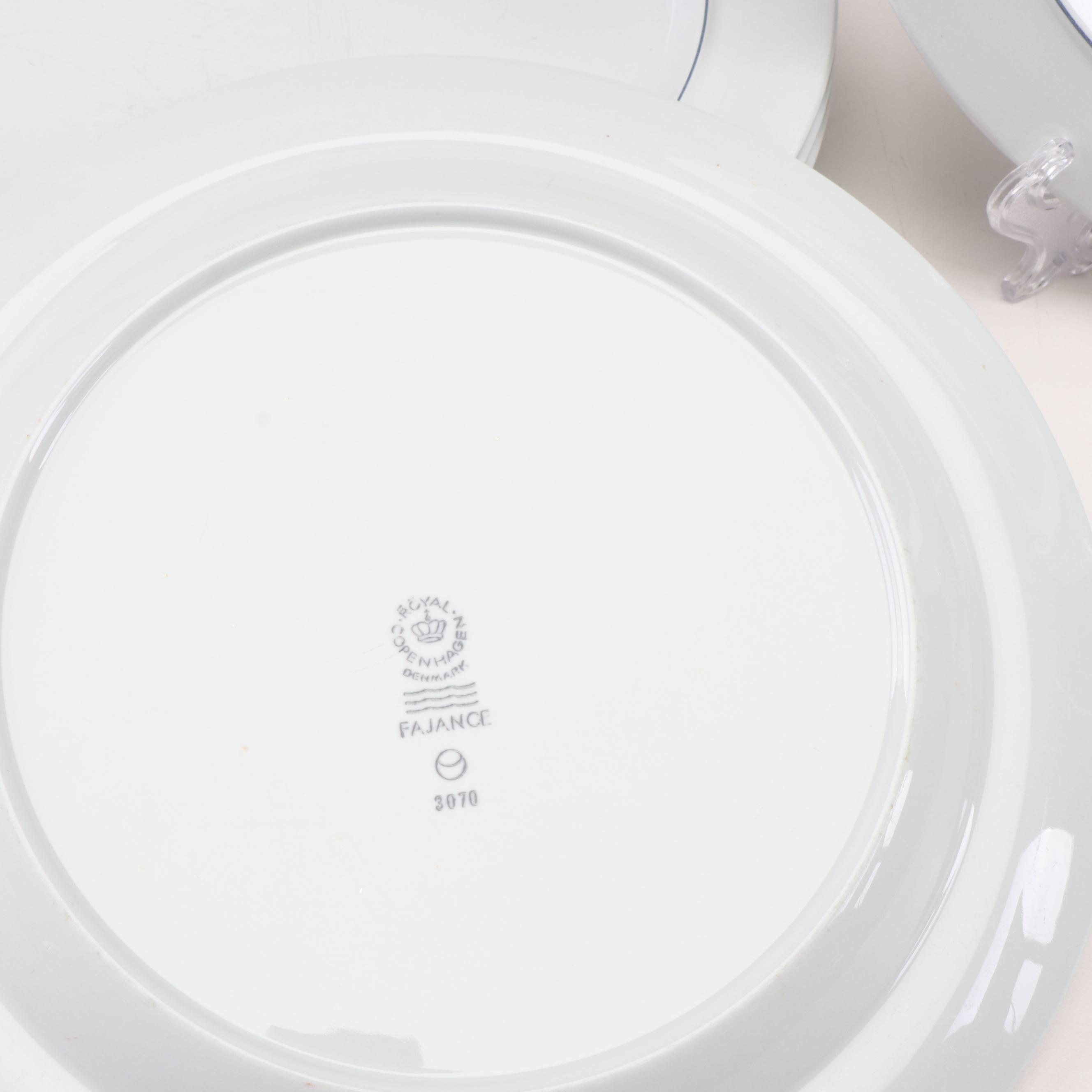 Royal Copenhagen "Fajance" Stone China Dinnerware