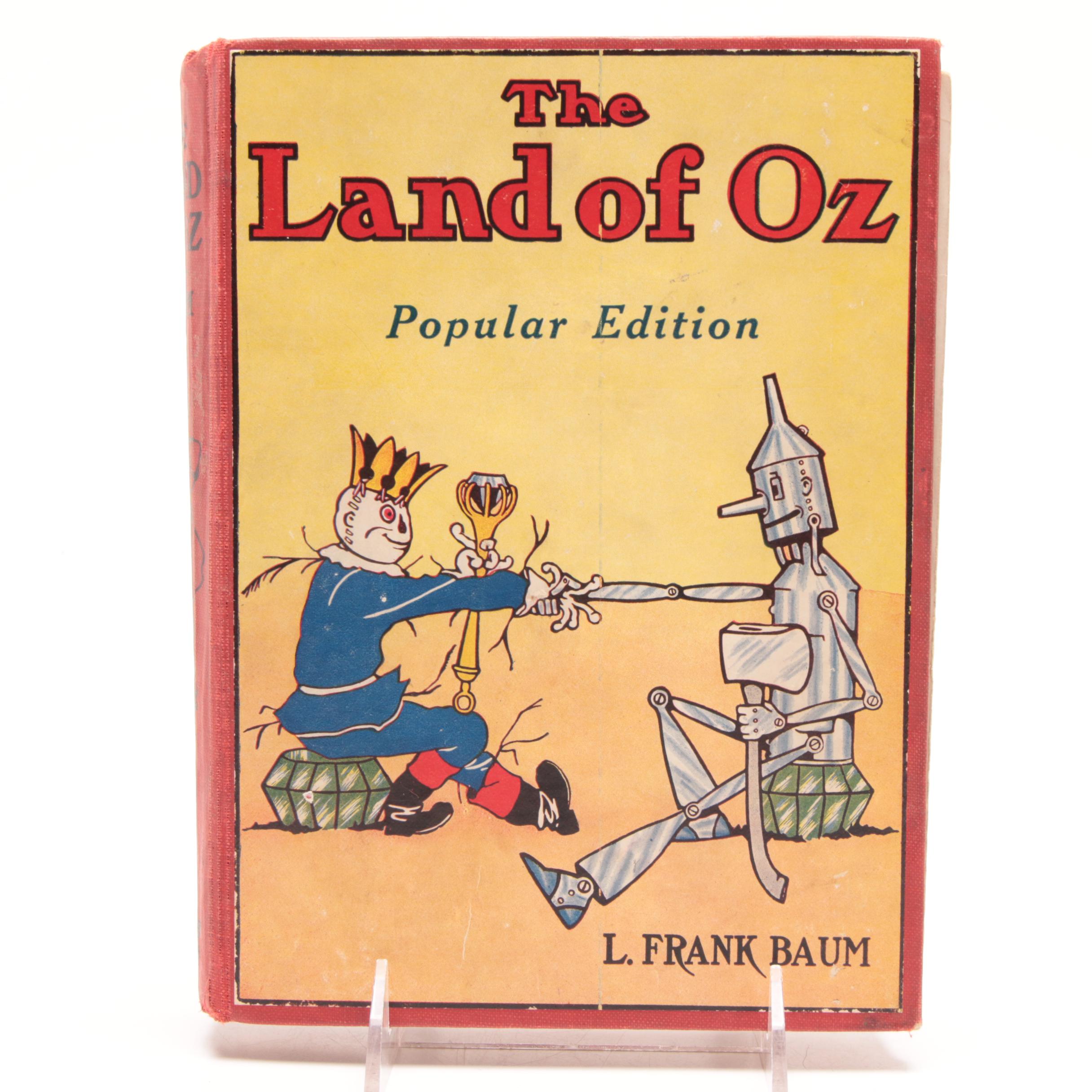 Vintage "Wizard of Oz" Books including First Edition "The Hidden Valley of Oz"