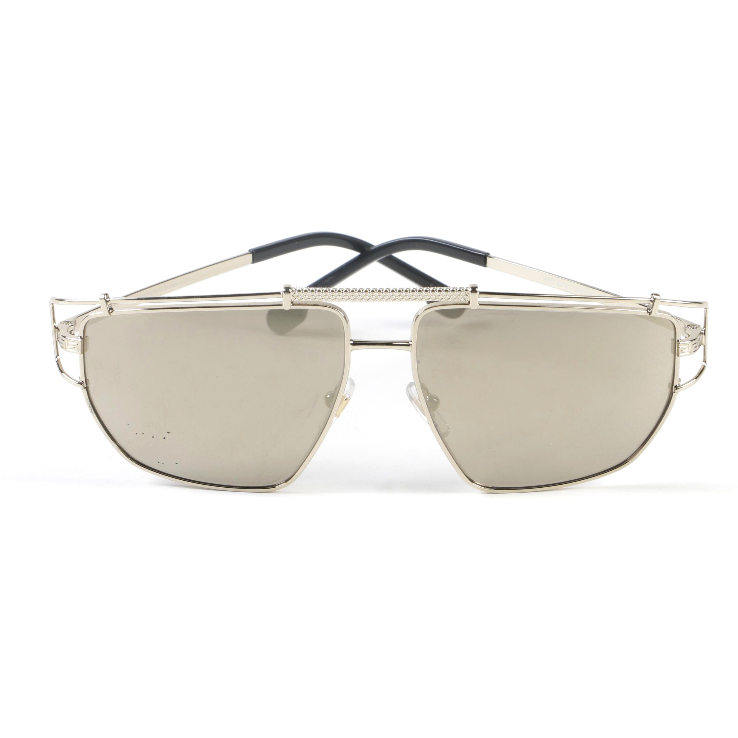 Versace Mod. 2202 Aviator Style Sunglasses, Made in Italy