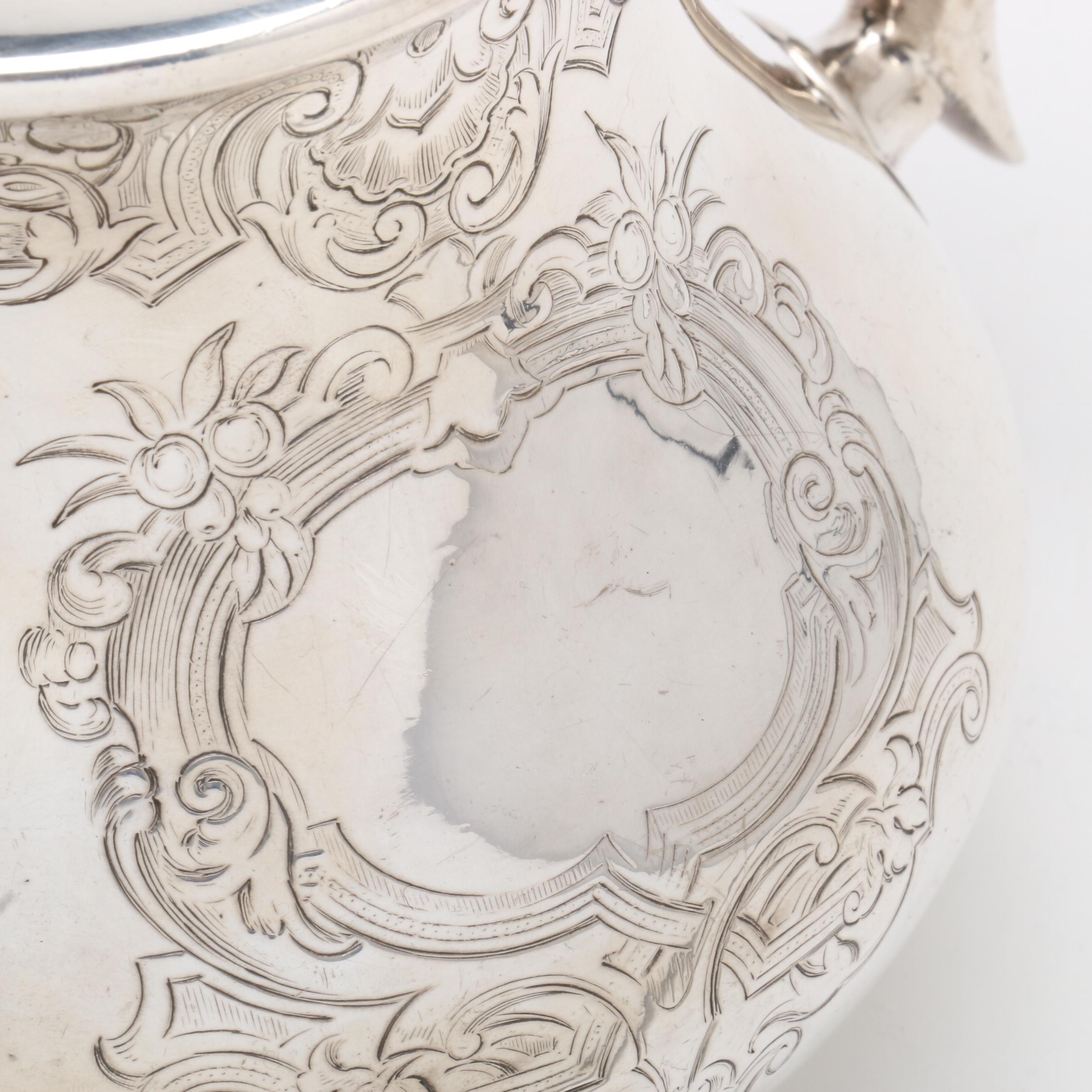 1854 Hunt & Roskell Late Storr & Mortimer Sterling Silver Coffee and Teapot