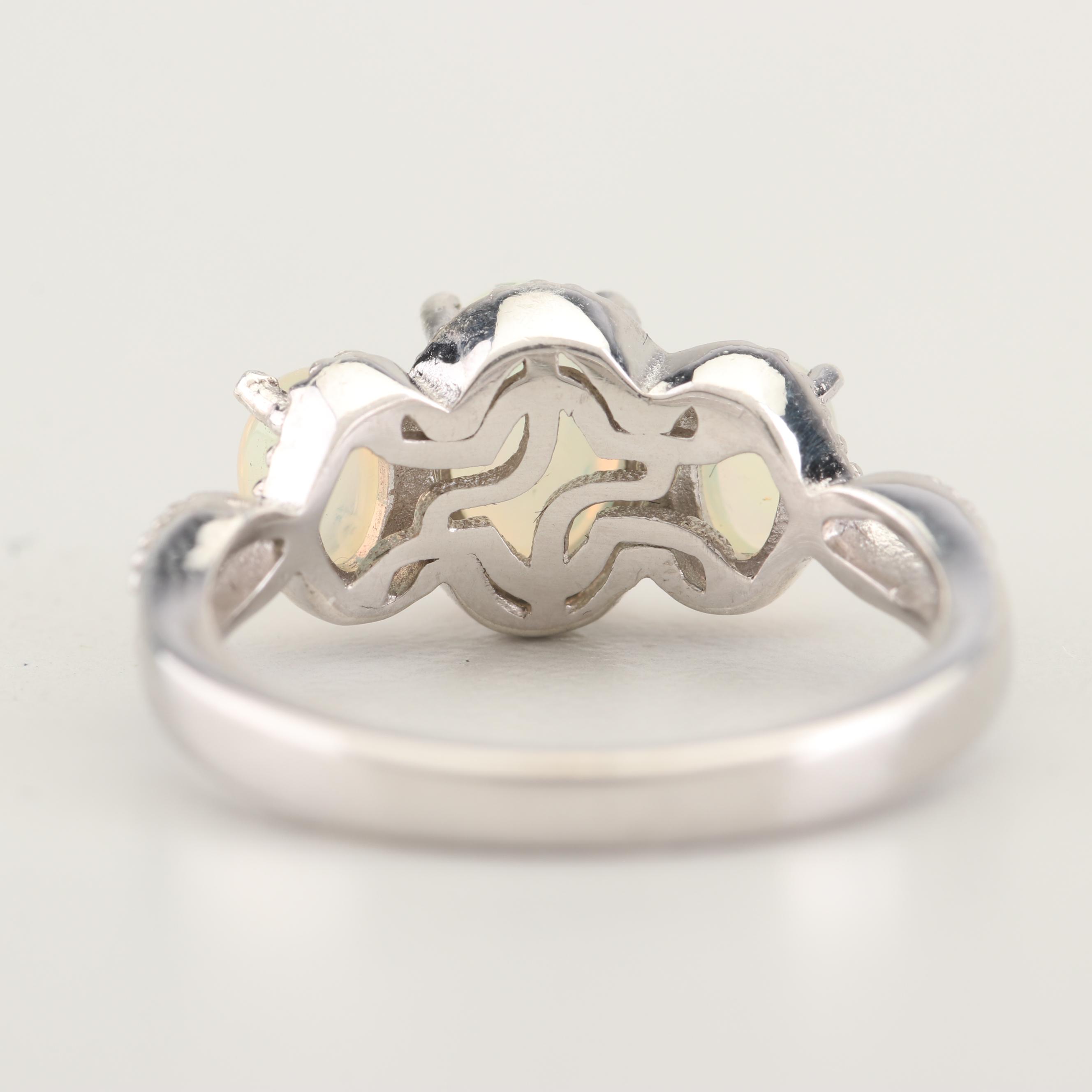 Sterling Silver Jelly Opal, Tanzanite, and Zircon Jewelry