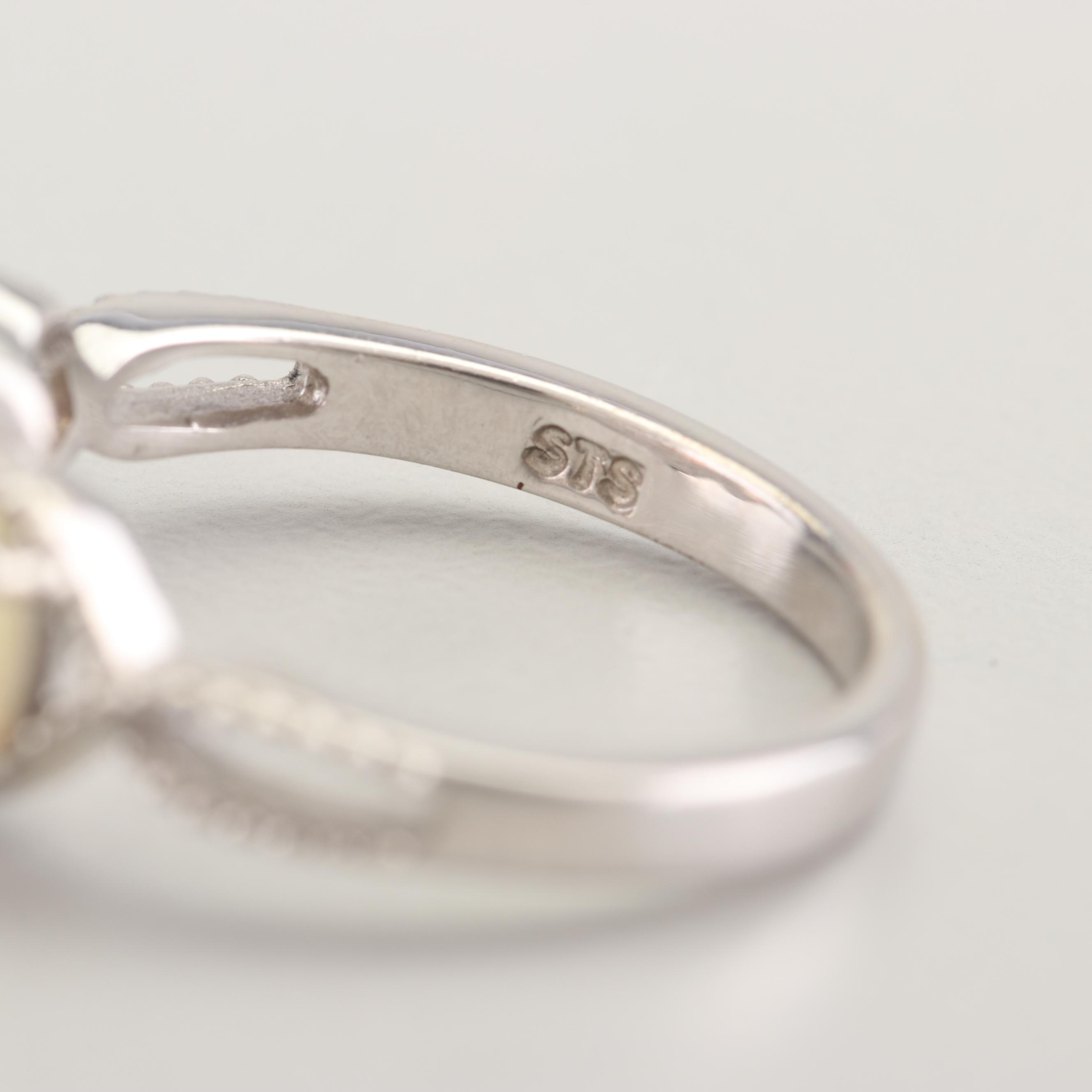 Sterling Silver Jelly Opal, Tanzanite, and Zircon Jewelry