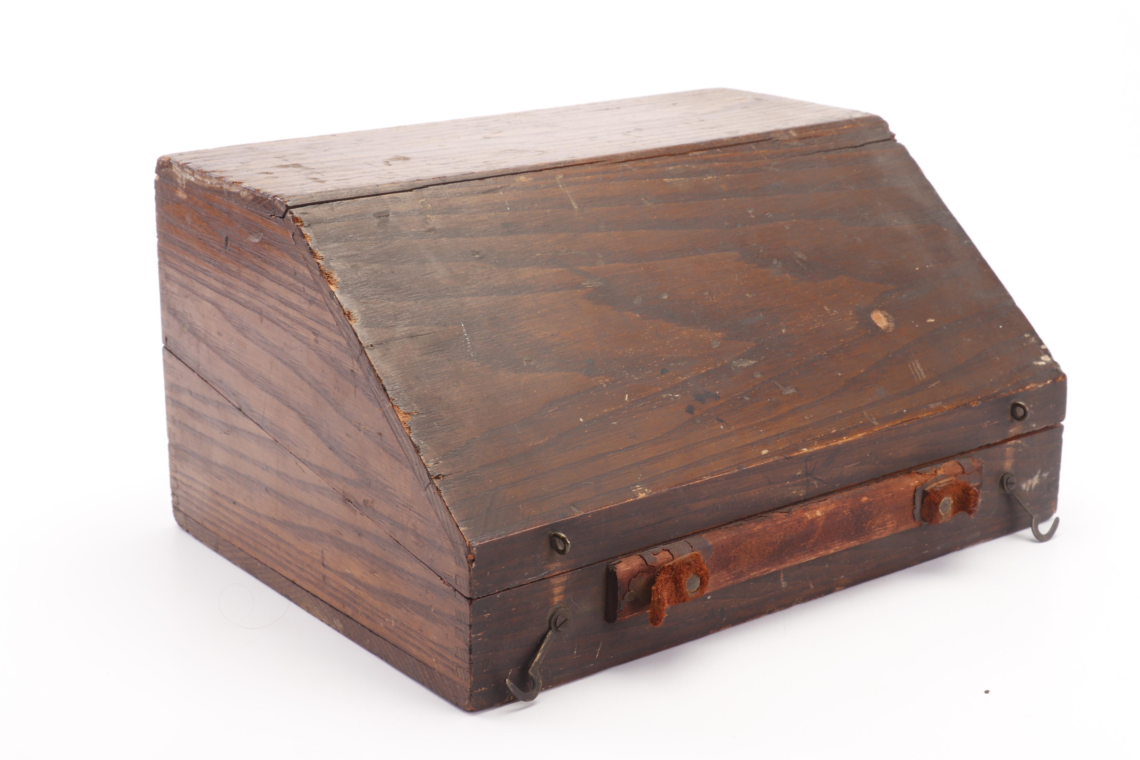 Blickensderfer No. 5 Typewriter, circa 1895, with Reading Glasses