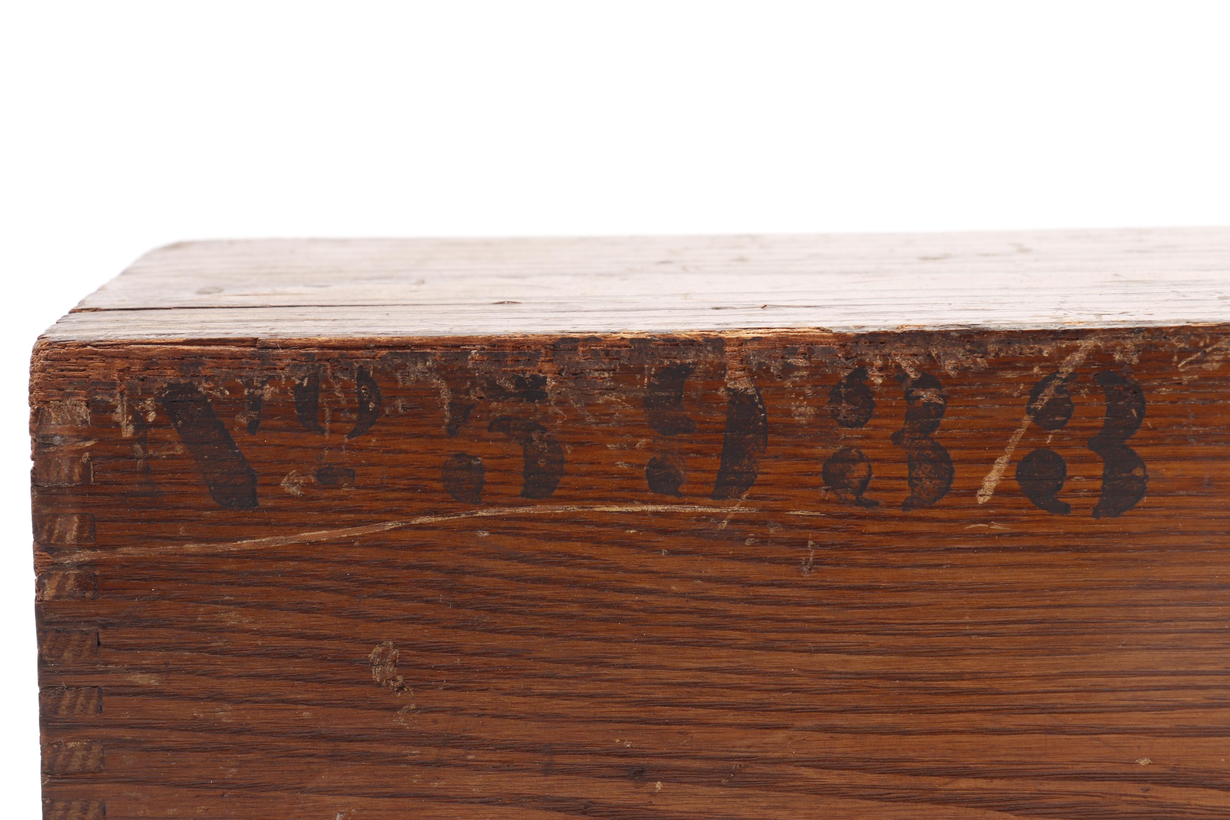 Blickensderfer No. 5 Typewriter, circa 1895, with Reading Glasses