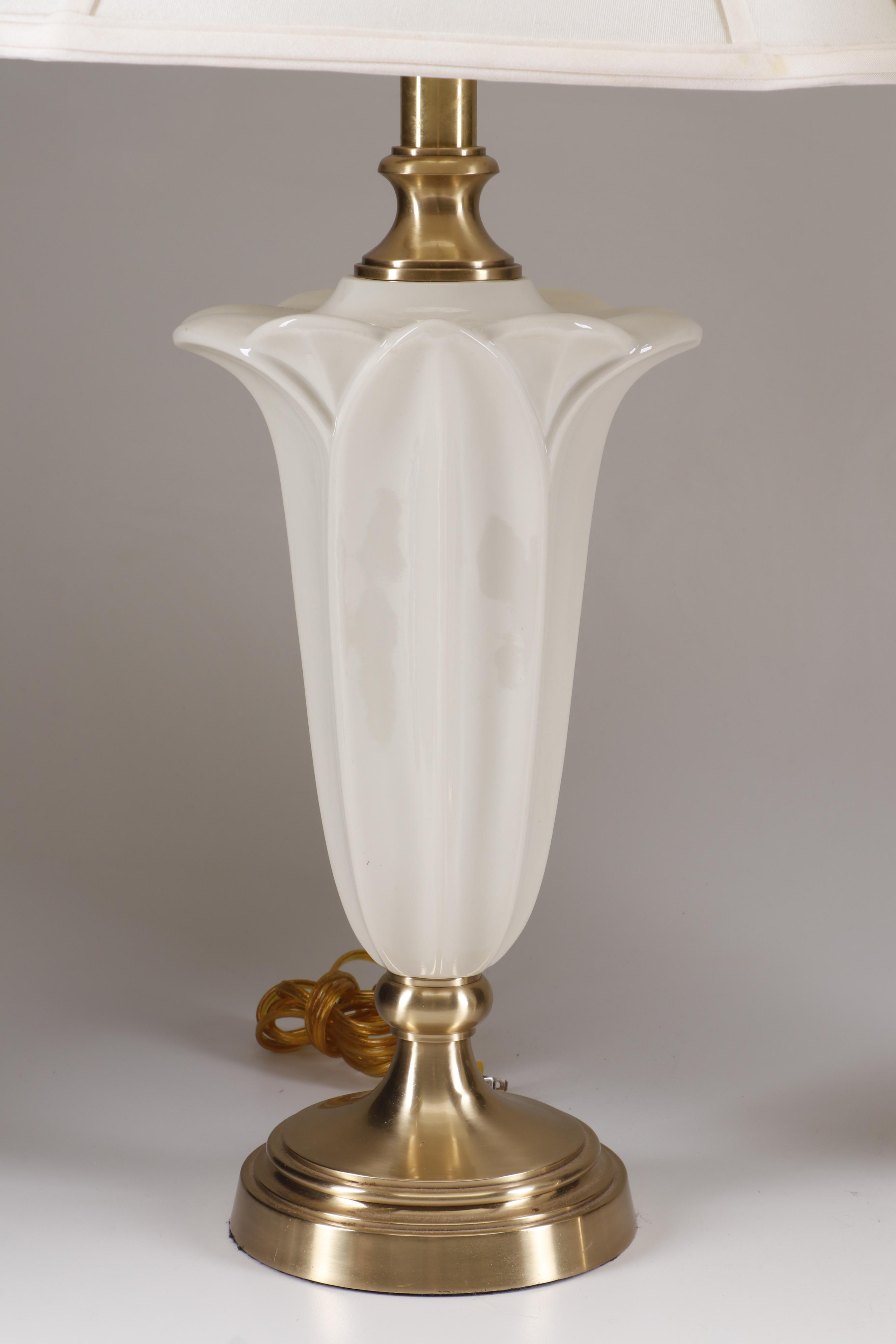 Lenox Lighting for Quoizel Porcelain Table Lamps