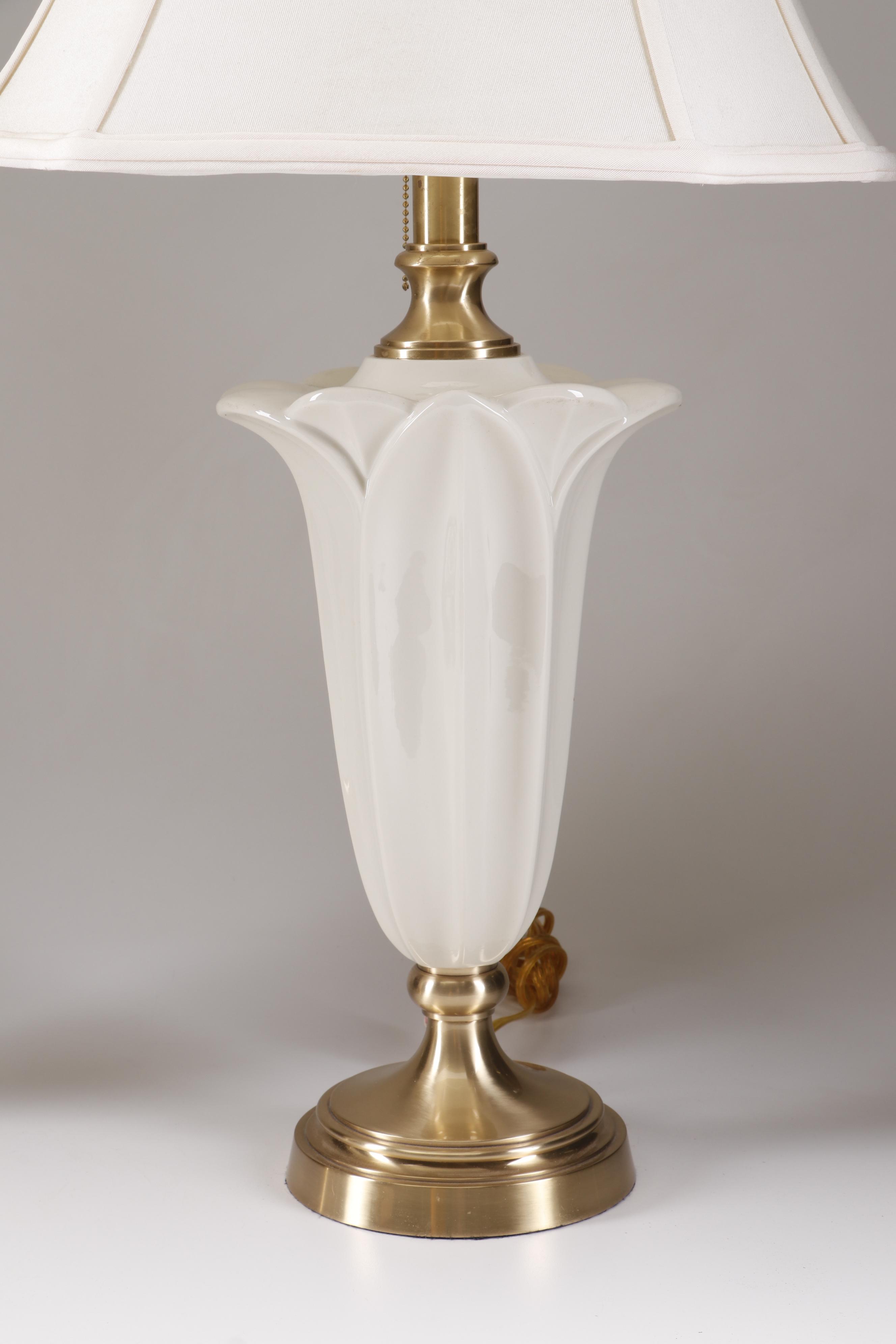 Lenox Lighting for Quoizel Porcelain Table Lamps