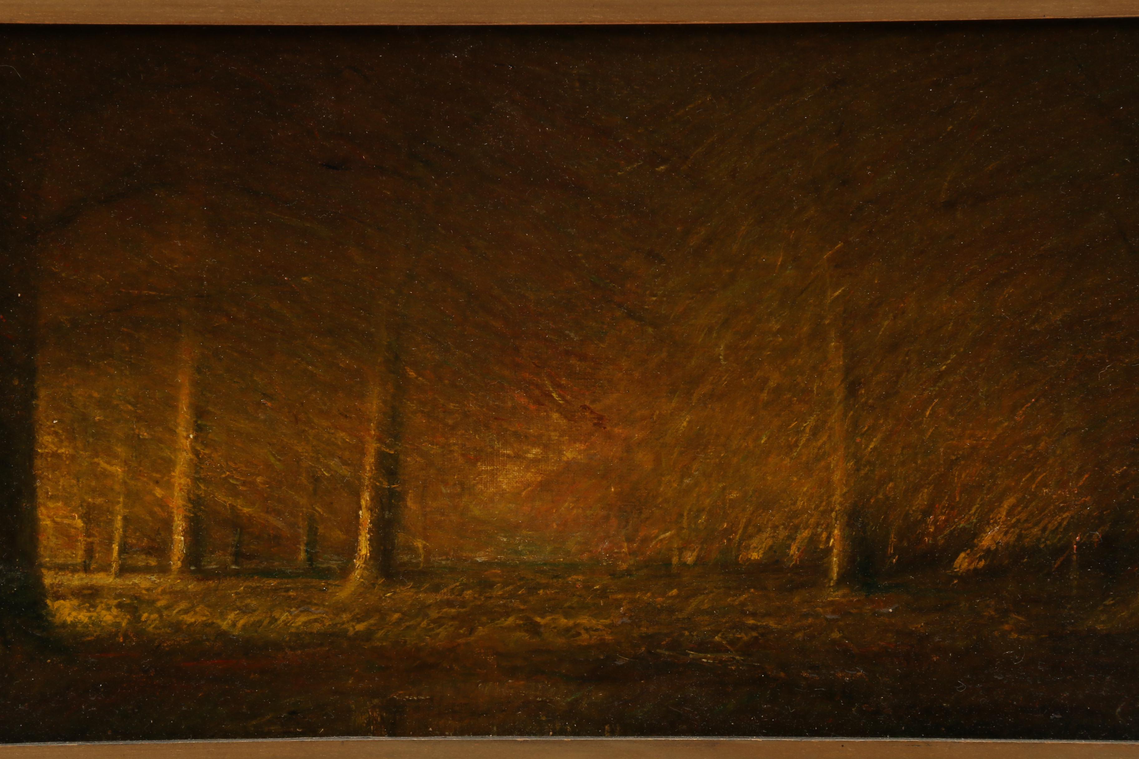 Harvey Joiner Landscape within Cherokee Park Oil Painting