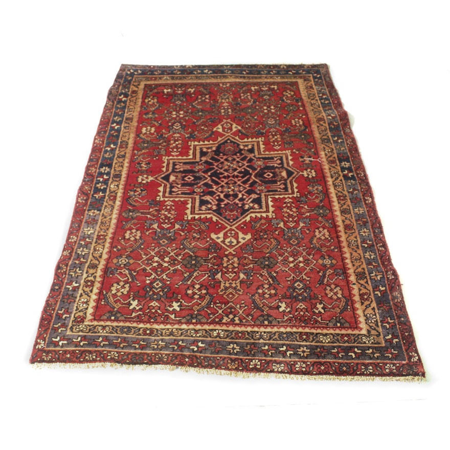 3'11 x 6'6 Hand-Knotted Northwest Persian Rug
