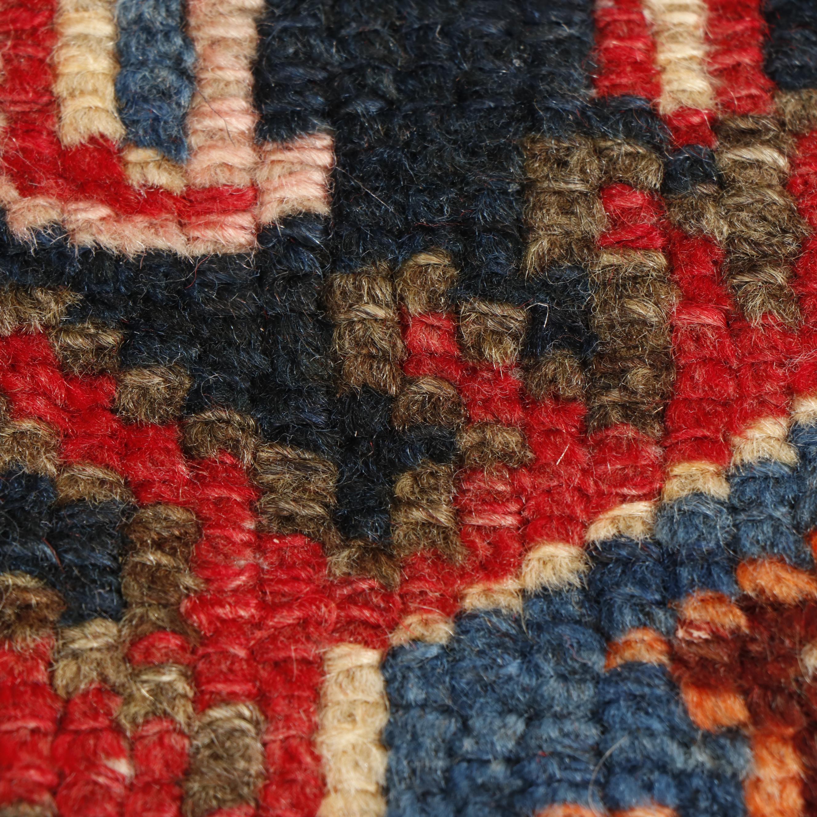Hand-Knotted Hamedan Wool Runner