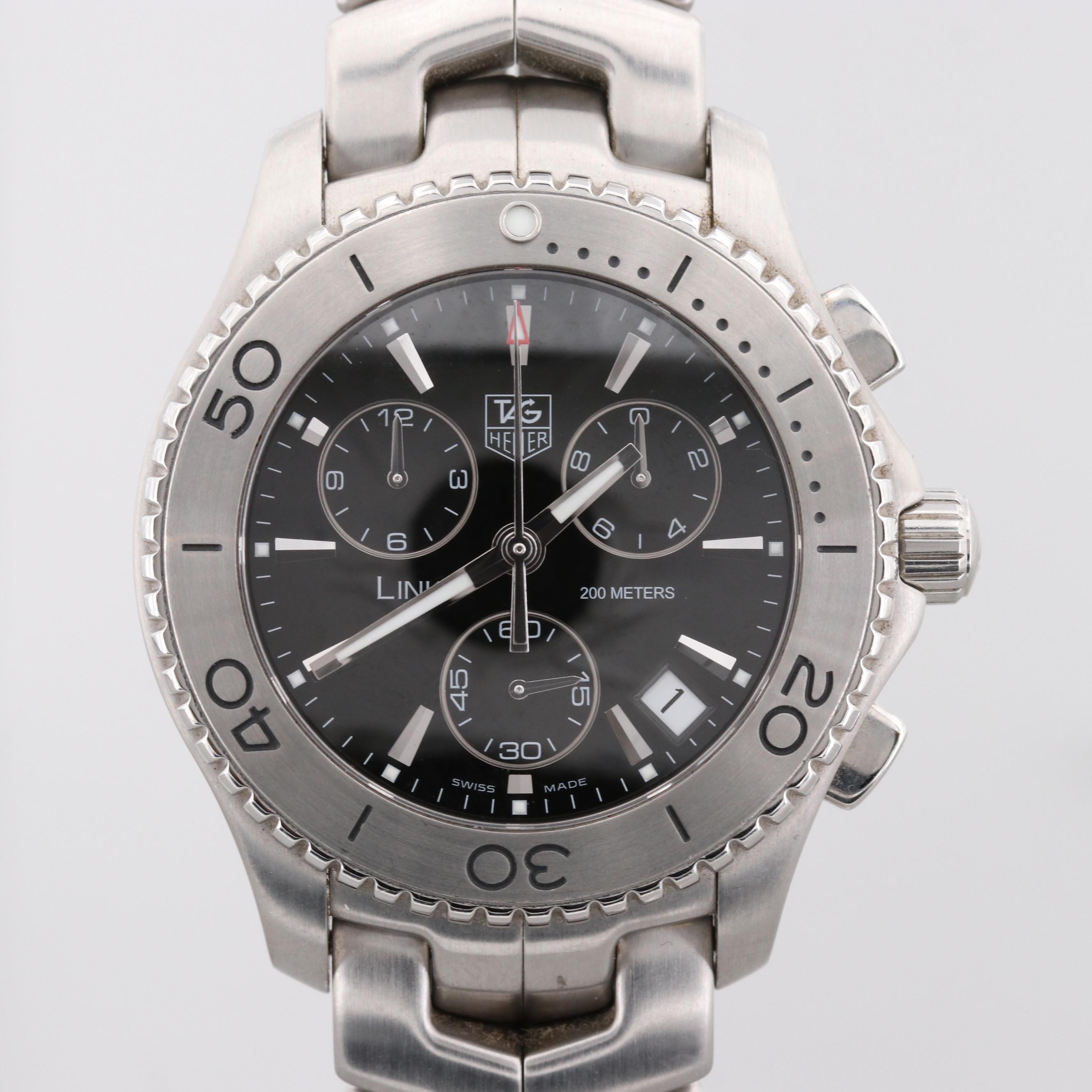 TAG Heuer Link Stainless Steel Quartz Chronograph Watch