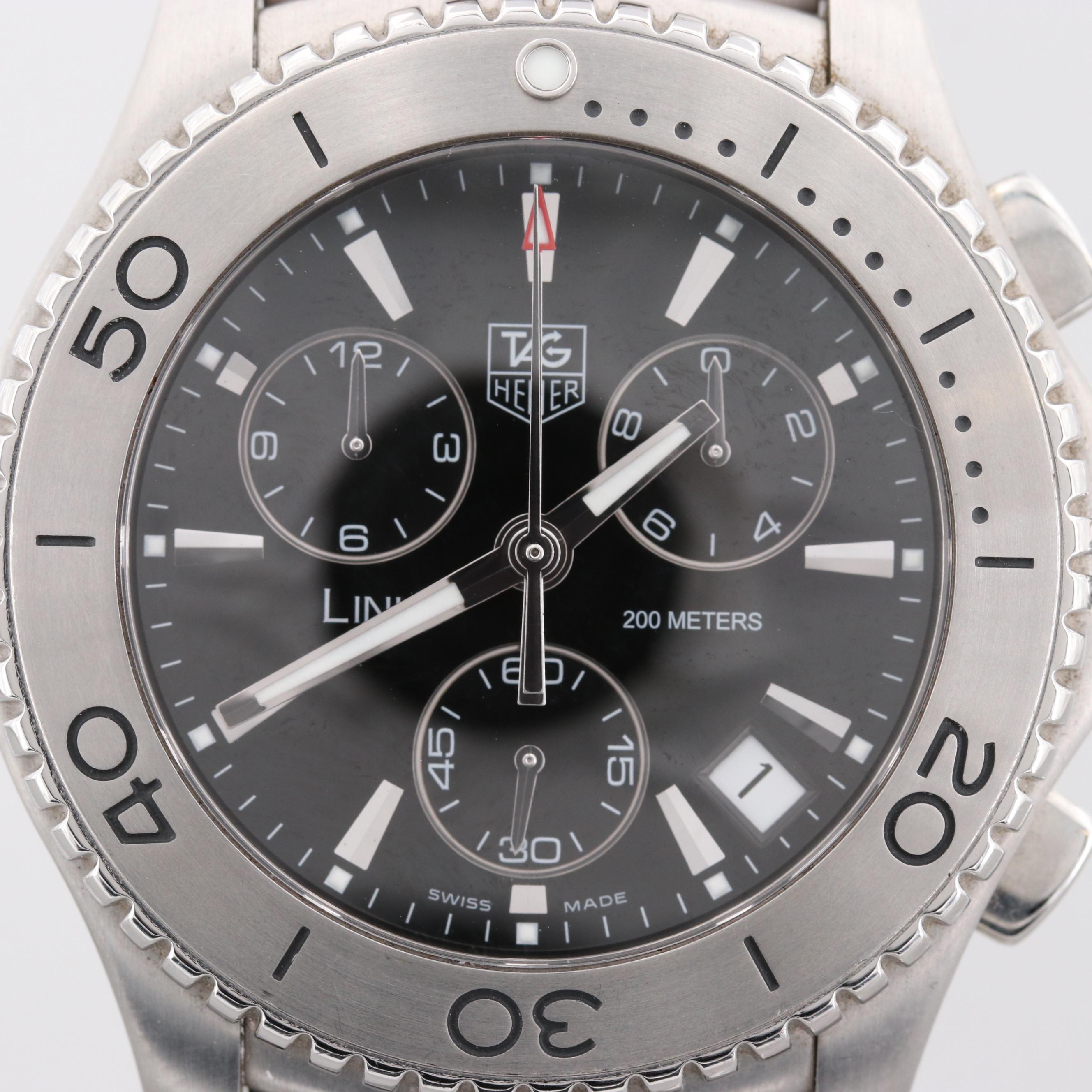 TAG Heuer Link Stainless Steel Quartz Chronograph Watch