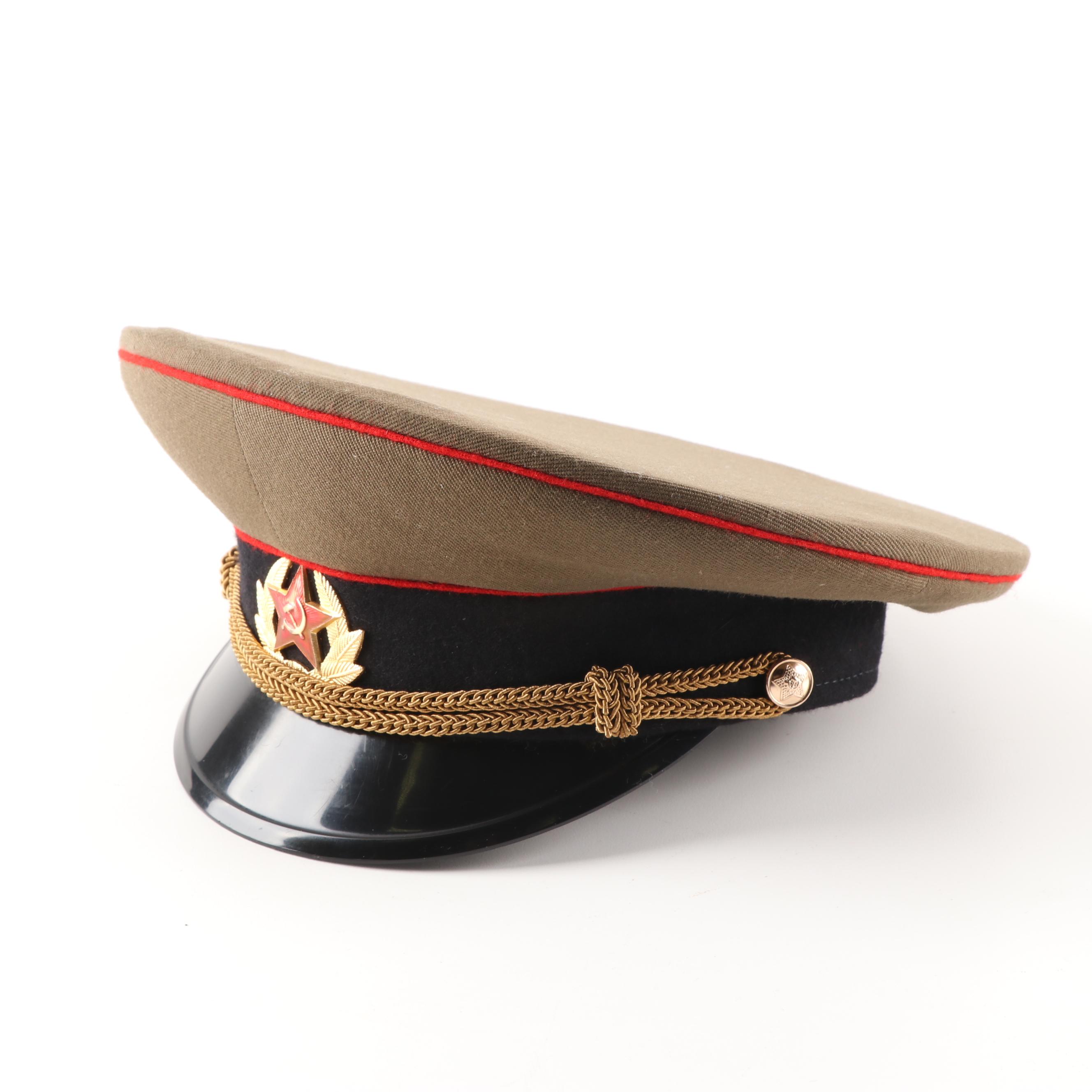 Soviet Union Military Officer's Style Cap