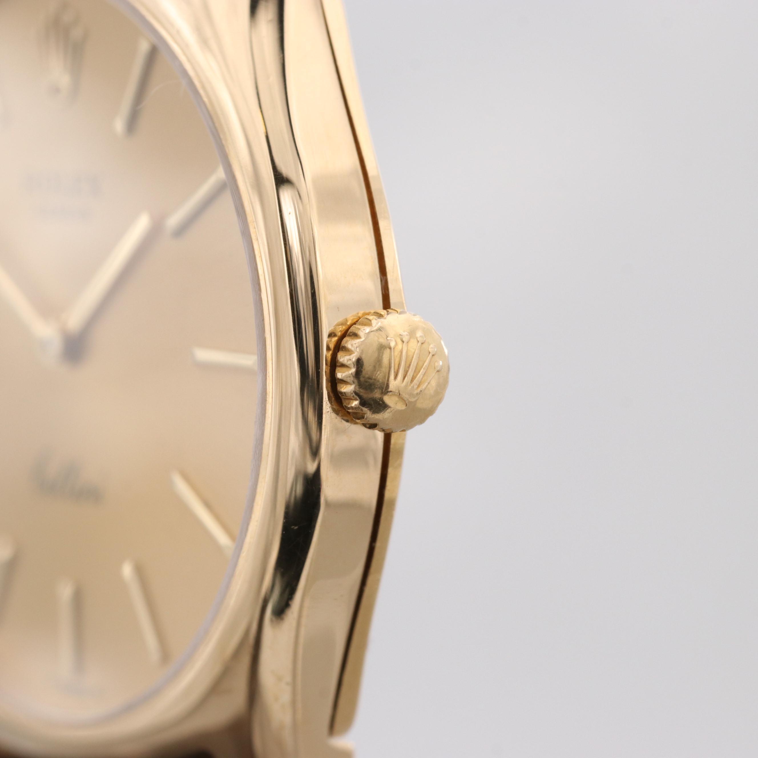 Rolex Cellini 18K Yellow Gold Watch
