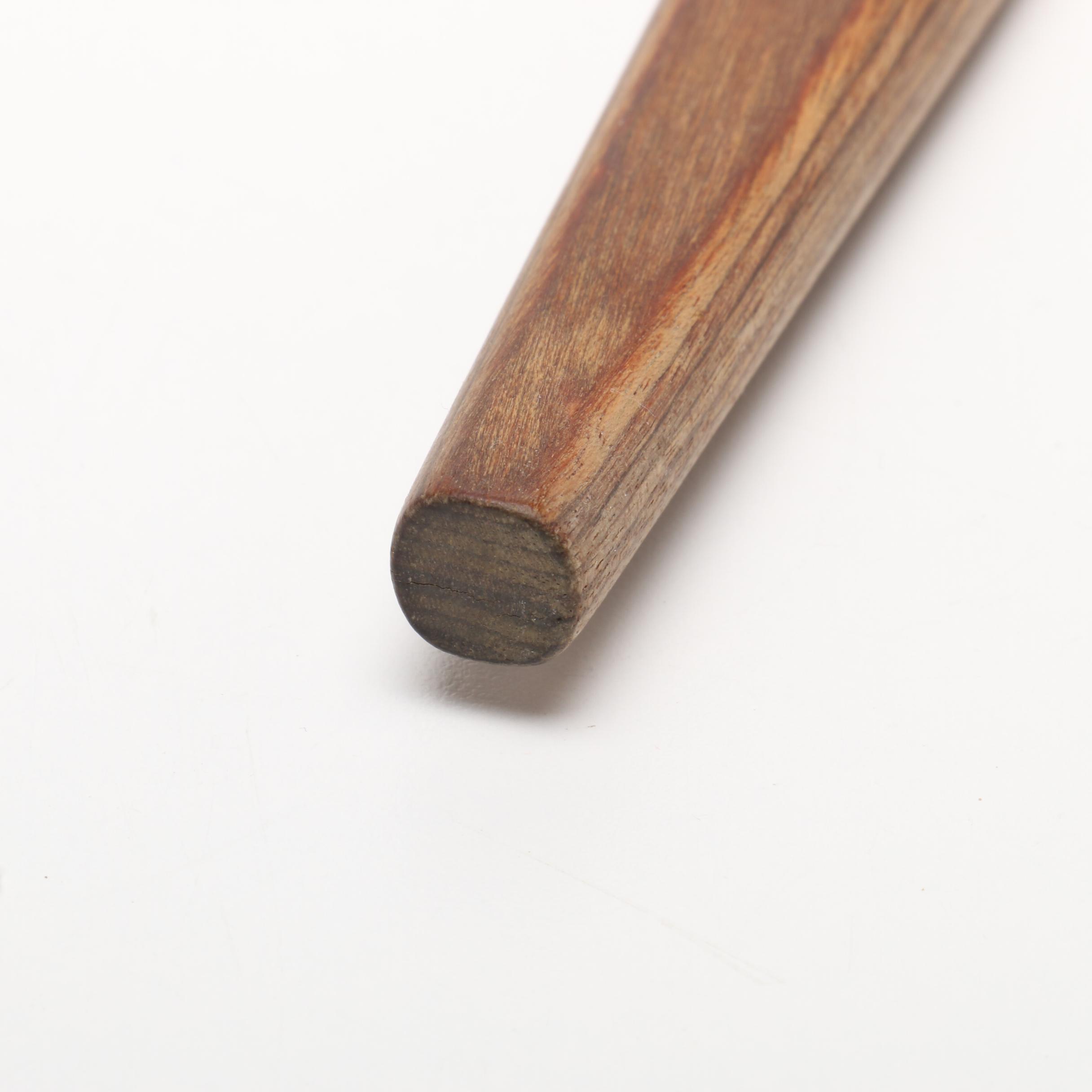 Danish Modern Teak and Stainless Steel Flatware