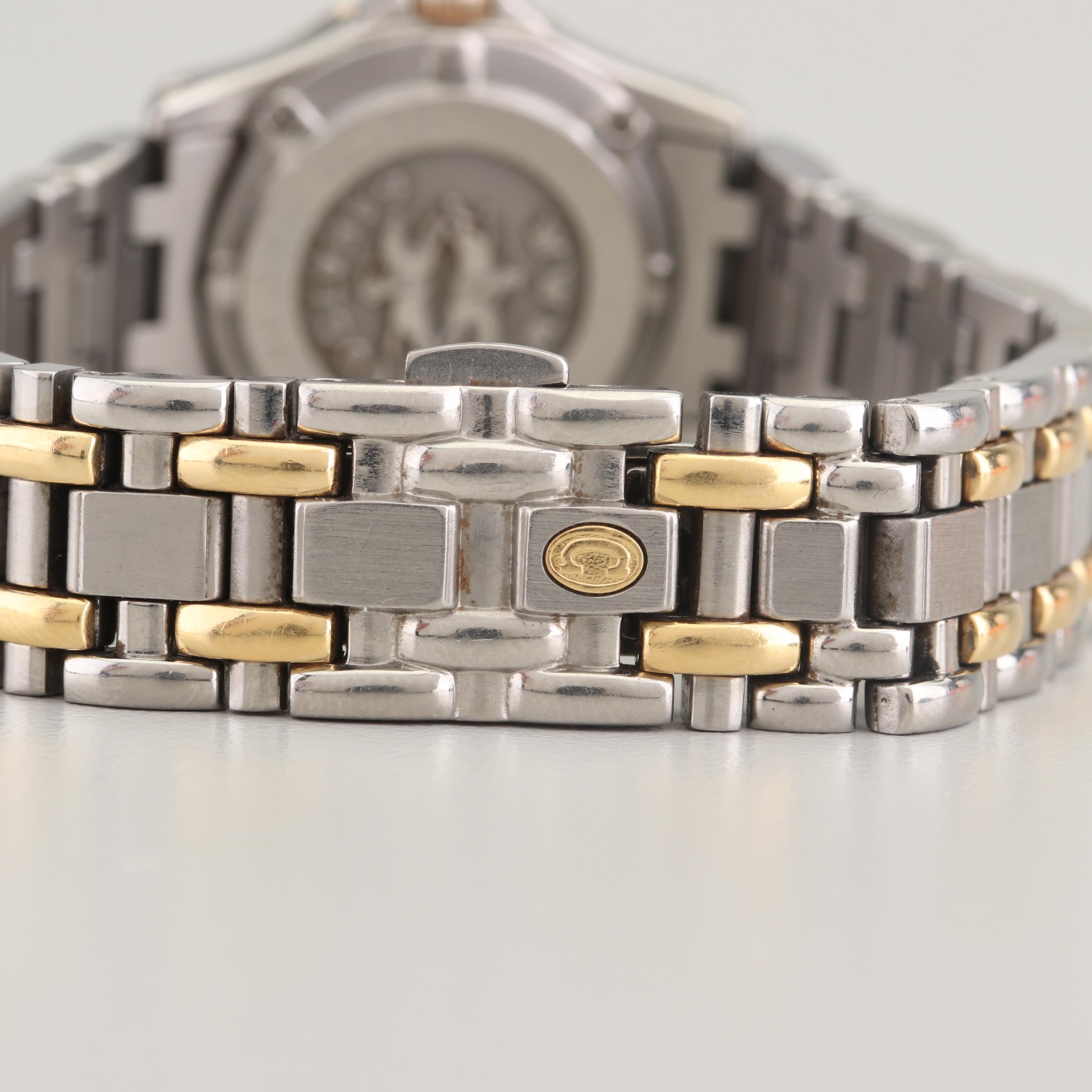Concord Saratoga SL 18K Yellow Gold Stainless Steel and Diamond Watch