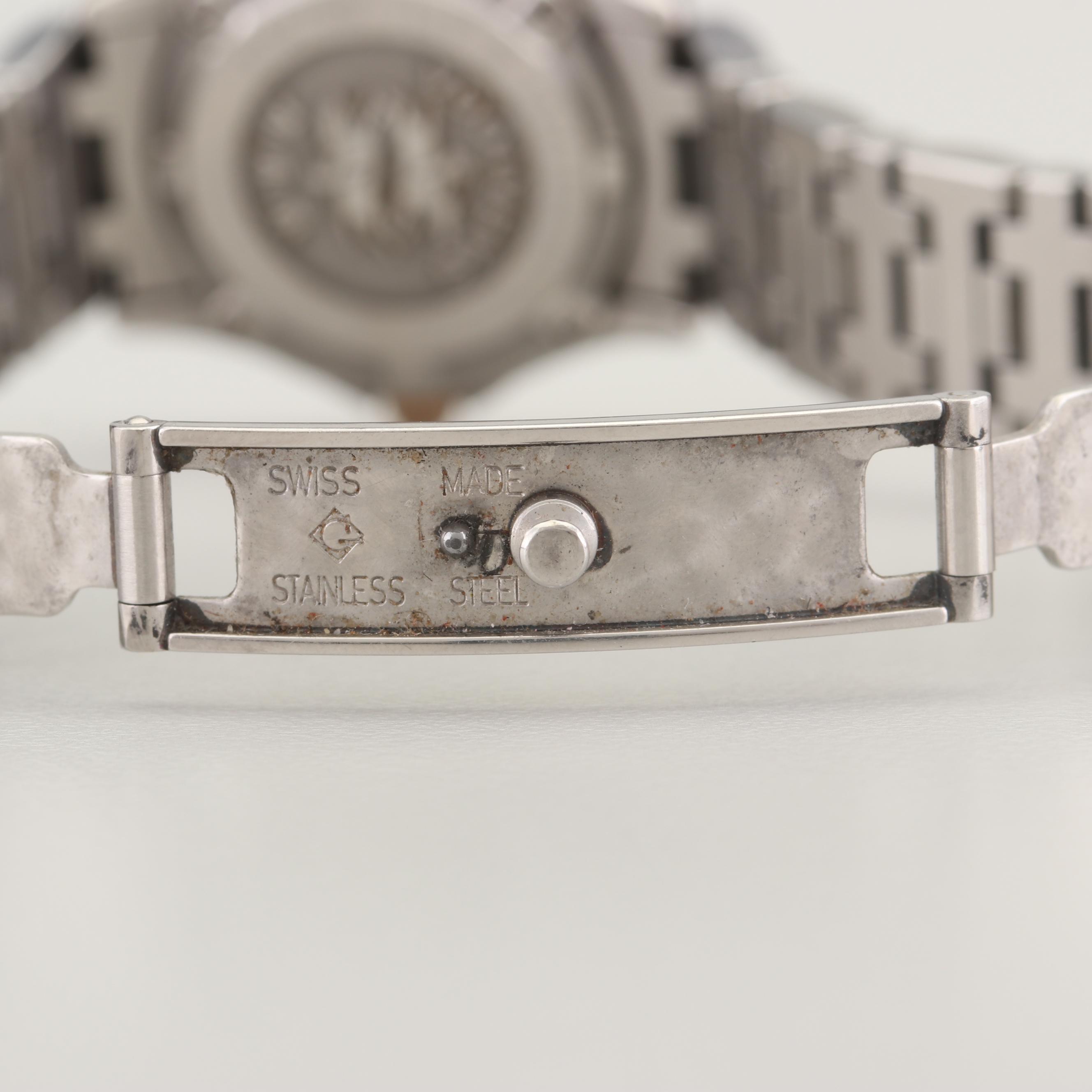 Concord Saratoga SL 18K Yellow Gold Stainless Steel and Diamond Watch