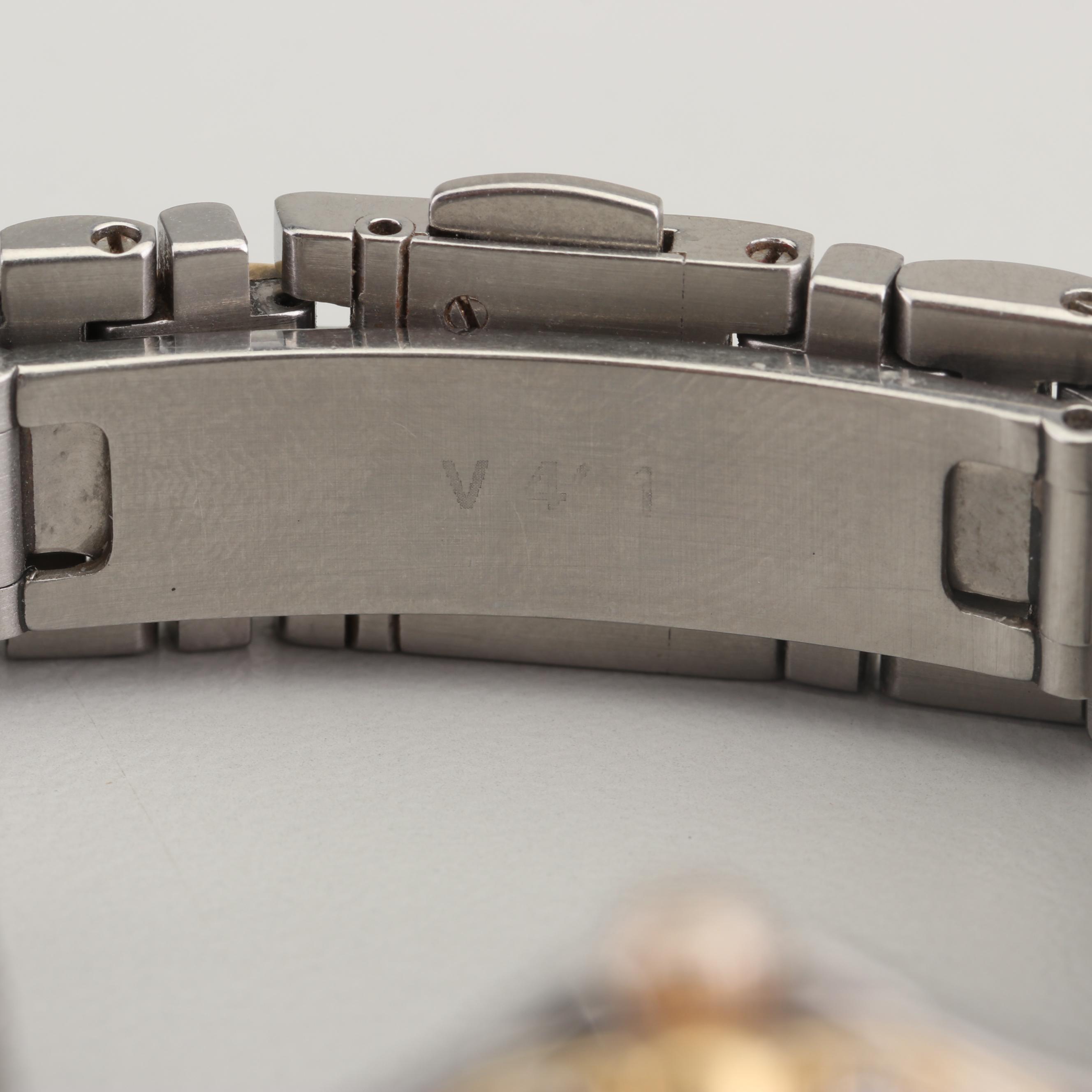 Concord Saratoga SL 18K Yellow Gold Stainless Steel and Diamond Watch