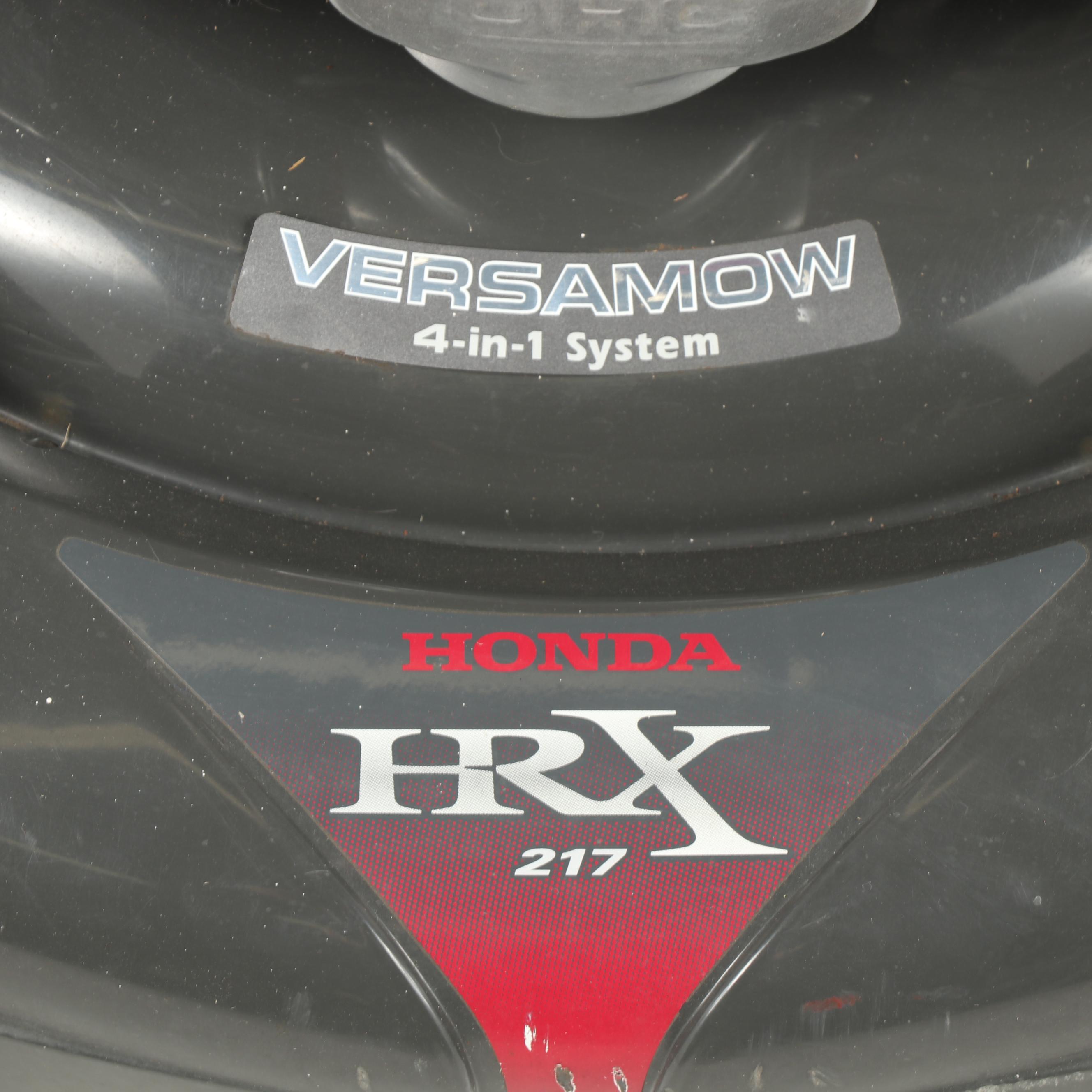 Honda HRX 217 Versamow 4-In-1 21" Deck Lawnmower